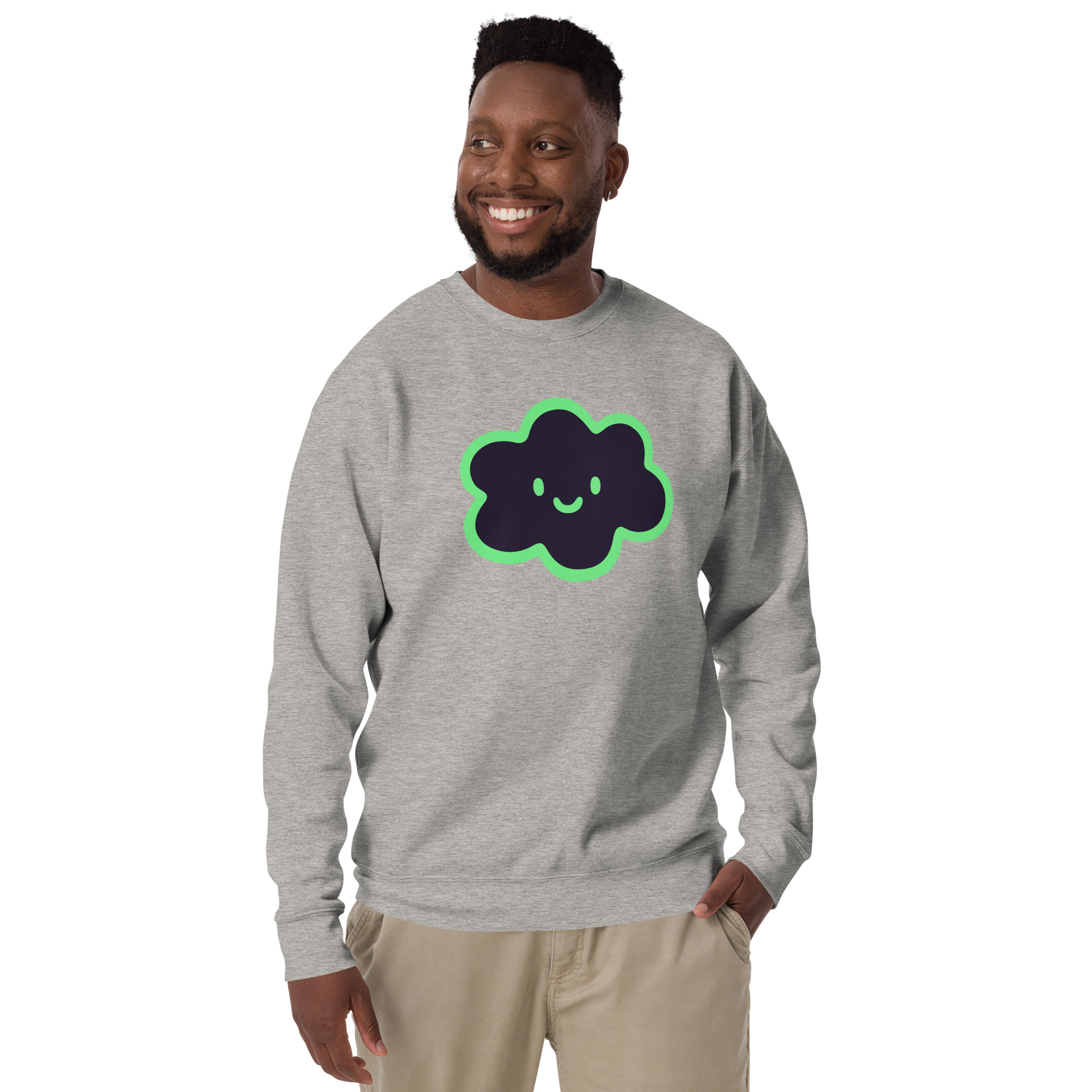 Unisex Premium Sweatshirt "Happy Cloud" - Image 18