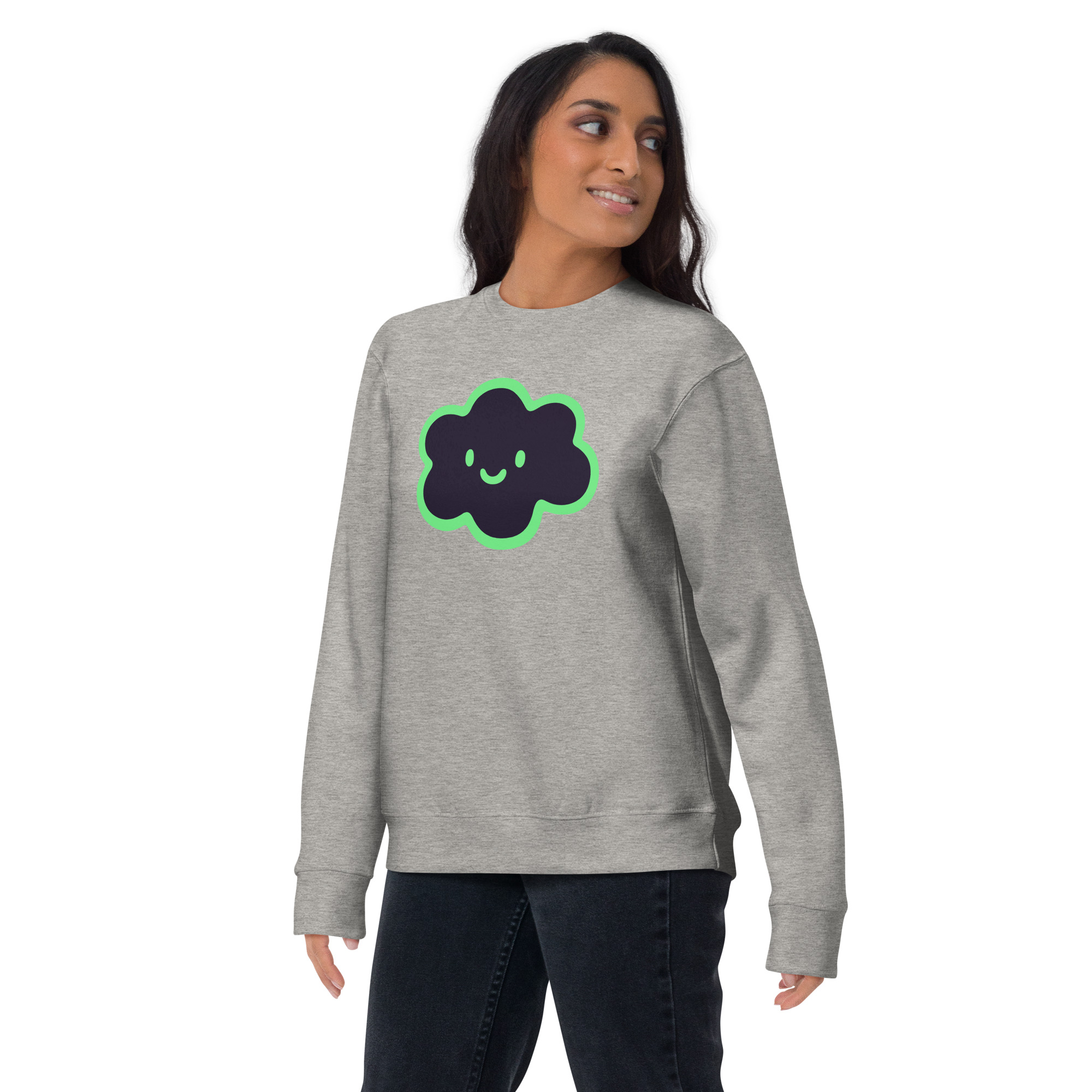 Unisex Premium Sweatshirt "Happy Cloud" - Image 30