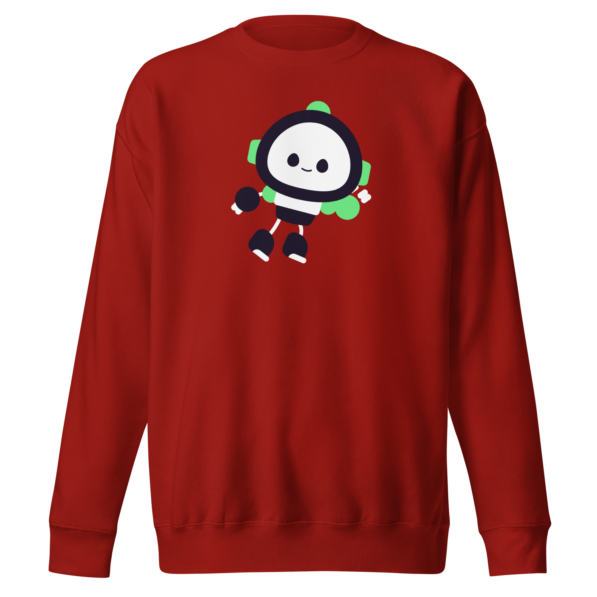 Unisex Premium Sweatshirt "Cute Bot" - Image 4