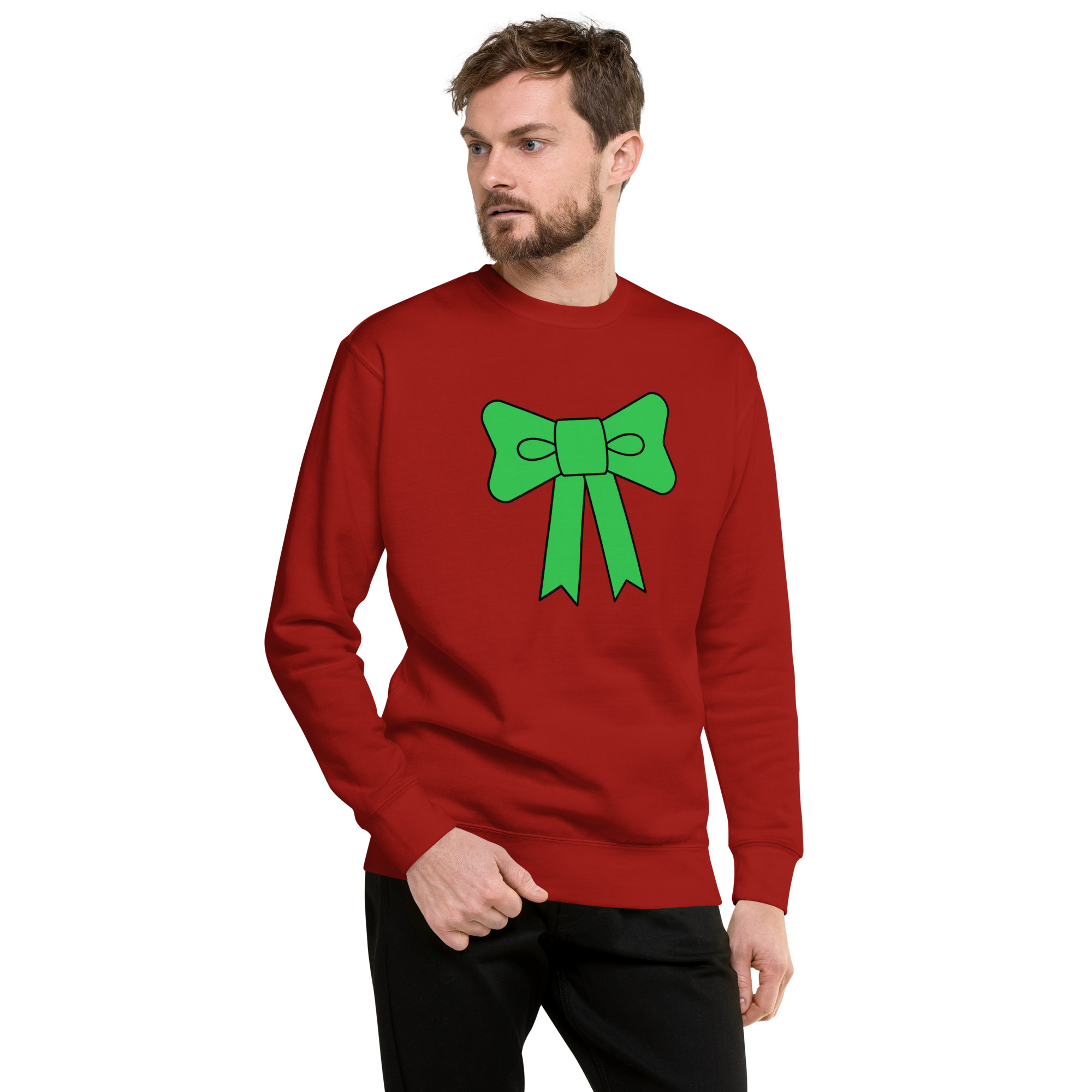 Unisex Premium Sweatshirt "Ribbon Charm" - Image 15