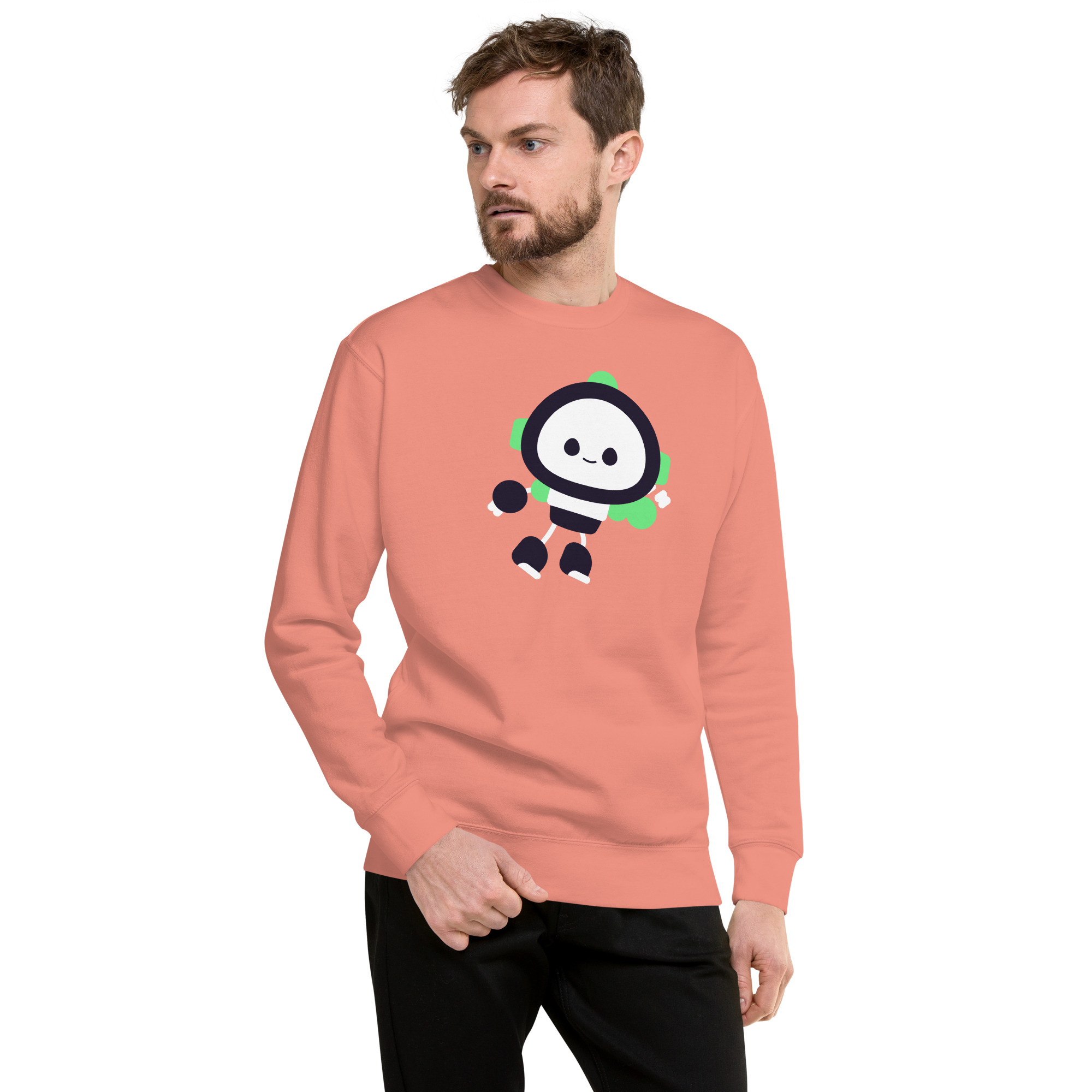 Unisex Premium Sweatshirt "Cute Bot" - Image 23