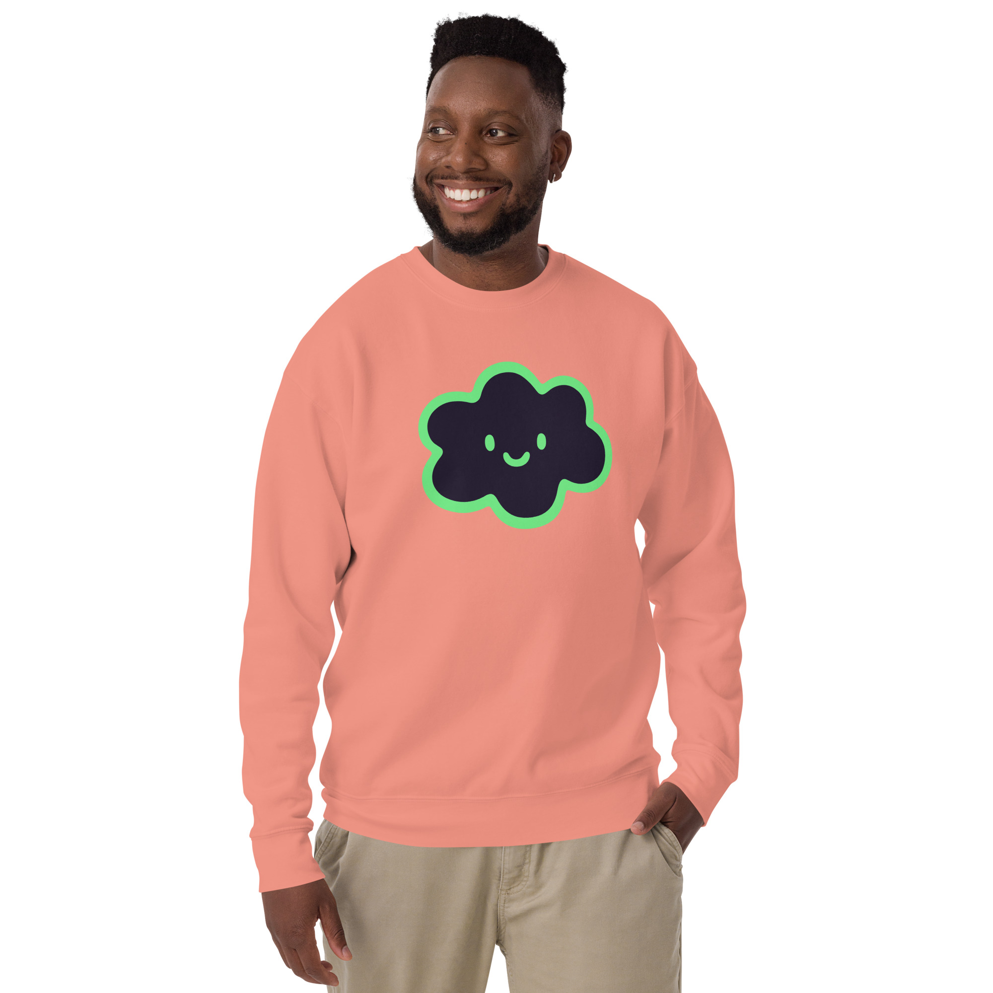 Unisex Premium Sweatshirt "Happy Cloud" - Image 16