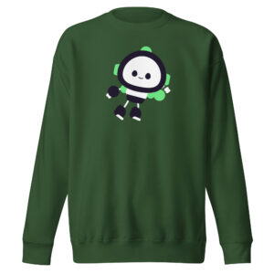 Unisex Premium Sweatshirt "Cute Bot"
