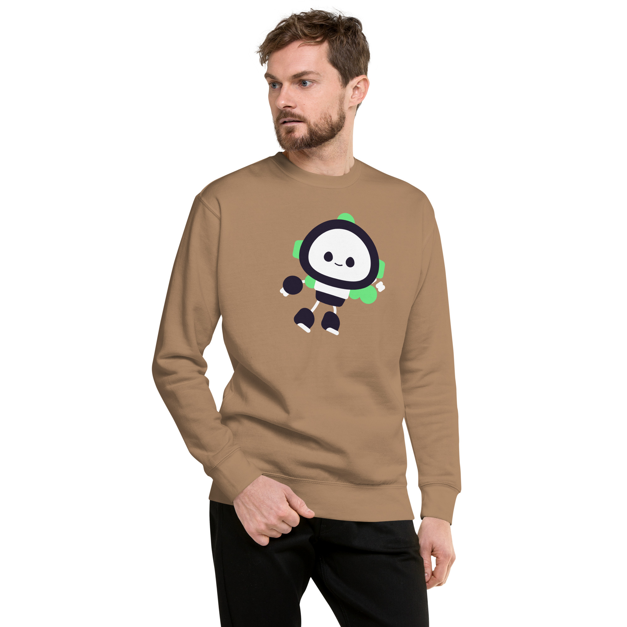 Unisex Premium Sweatshirt "Cute Bot" - Image 22