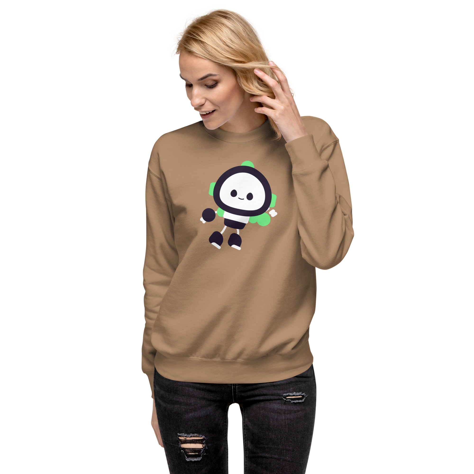 Unisex Premium Sweatshirt "Cute Bot" - Image 34