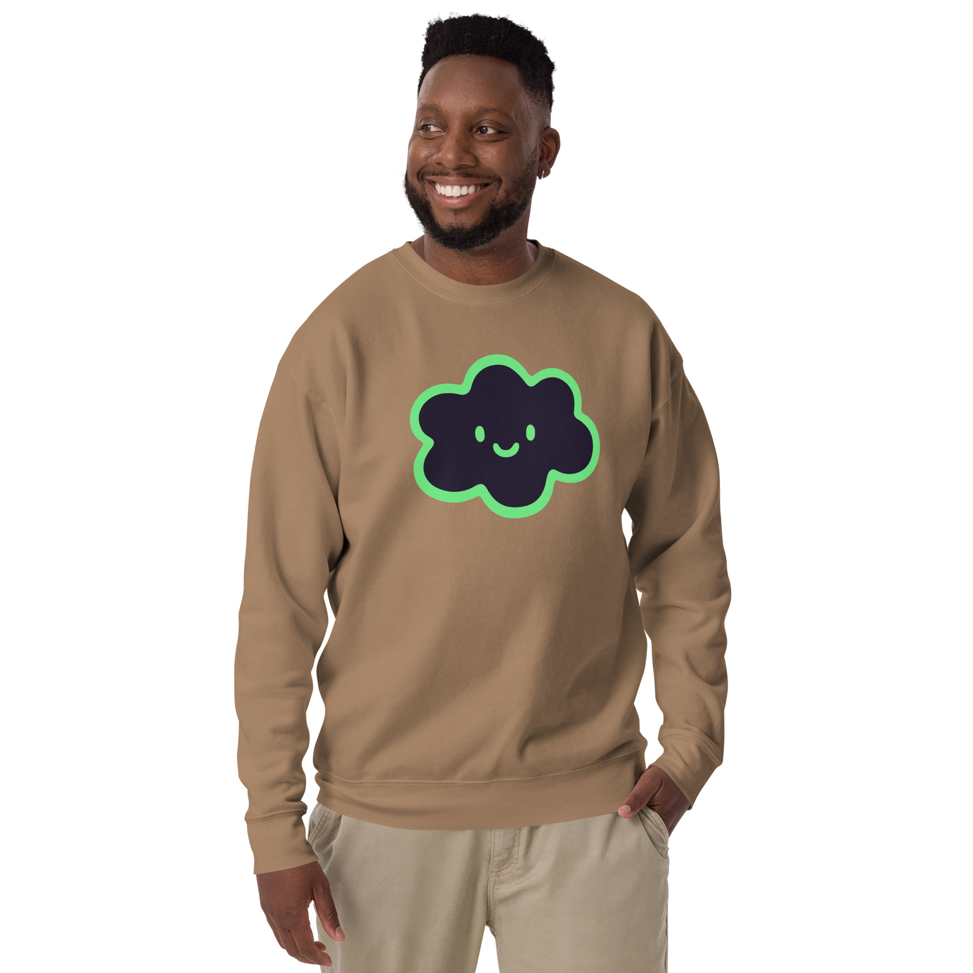 Unisex Premium Sweatshirt "Happy Cloud" - Image 15