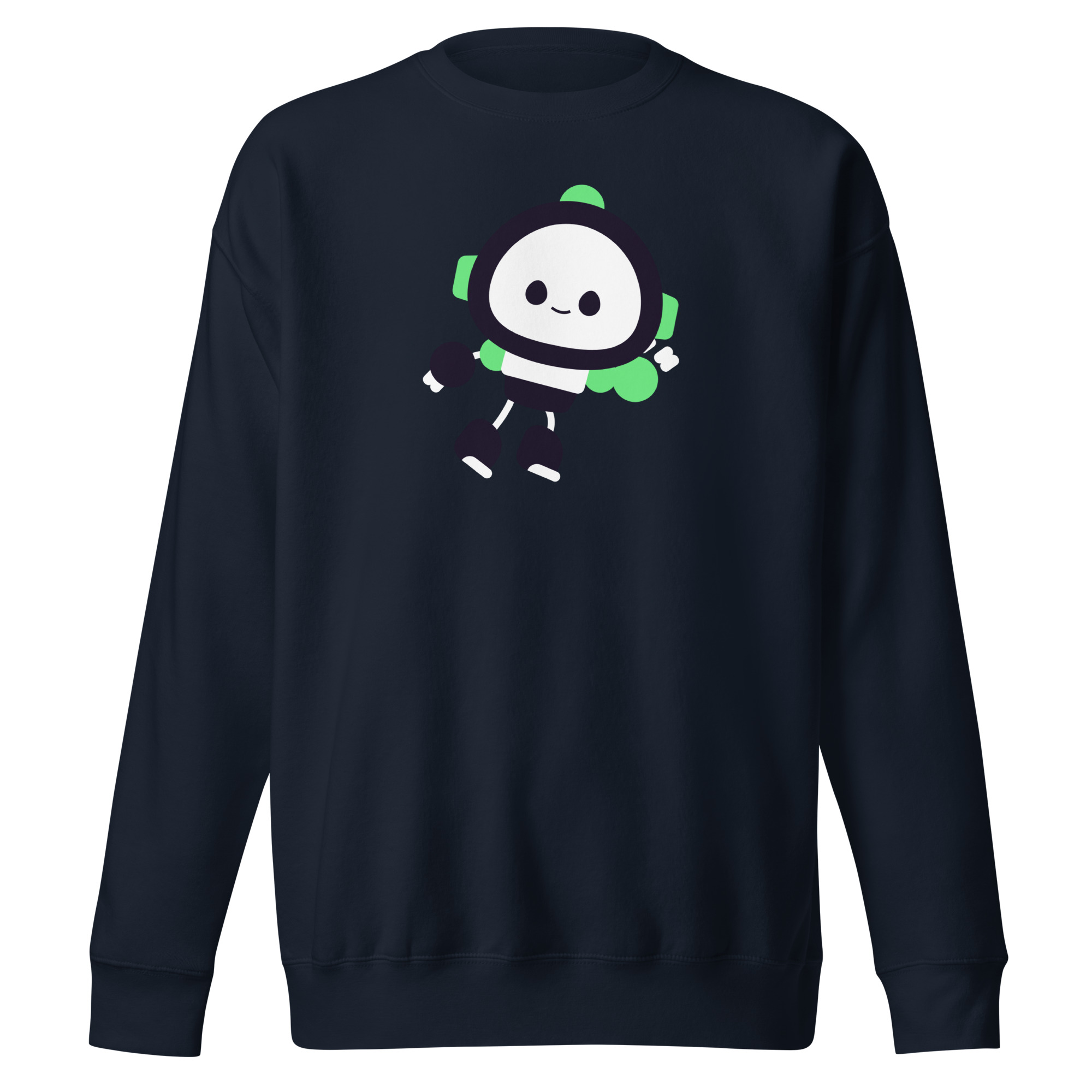 Unisex Premium Sweatshirt "Cute Bot" - Image 3