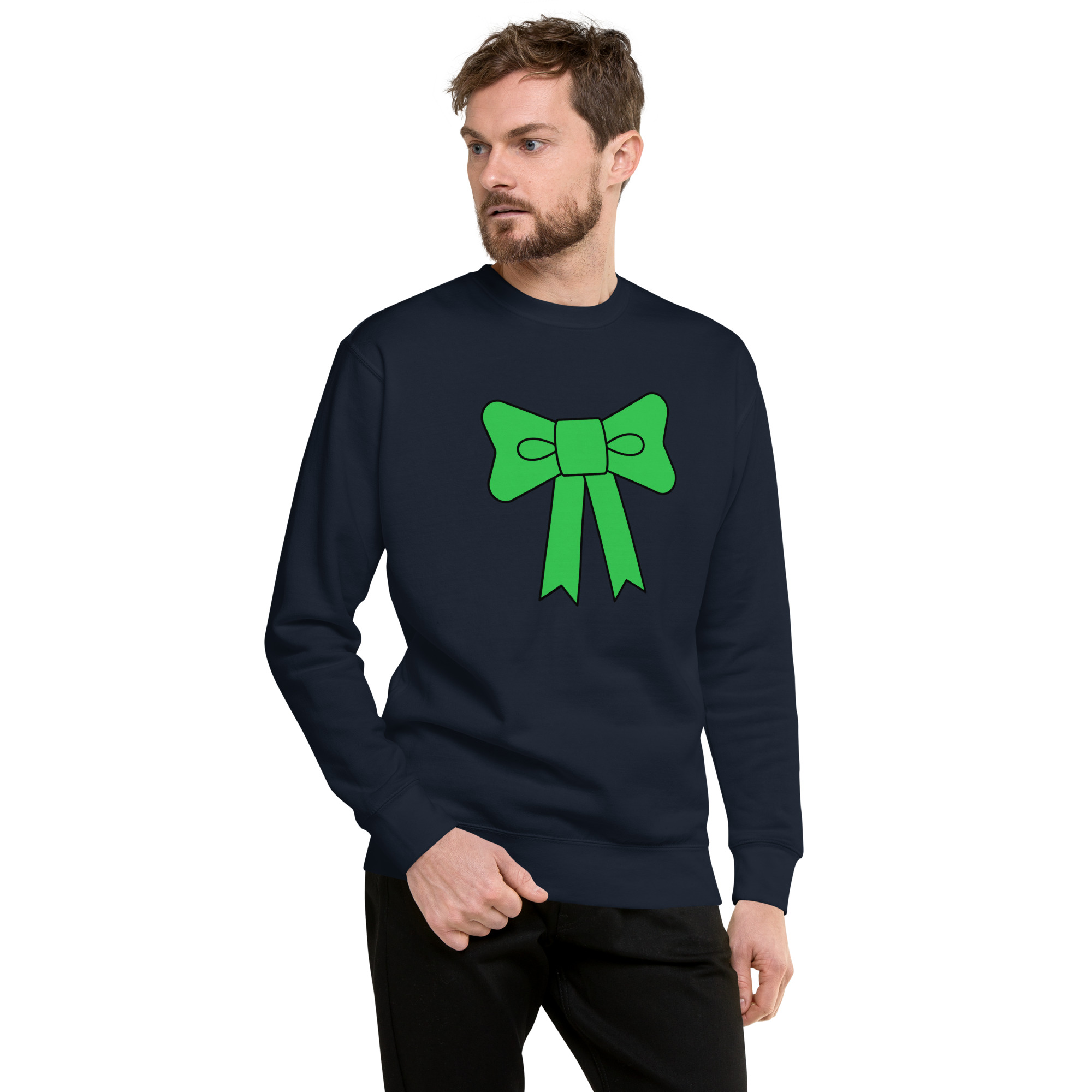 Unisex Premium Sweatshirt "Ribbon Charm" - Image 14