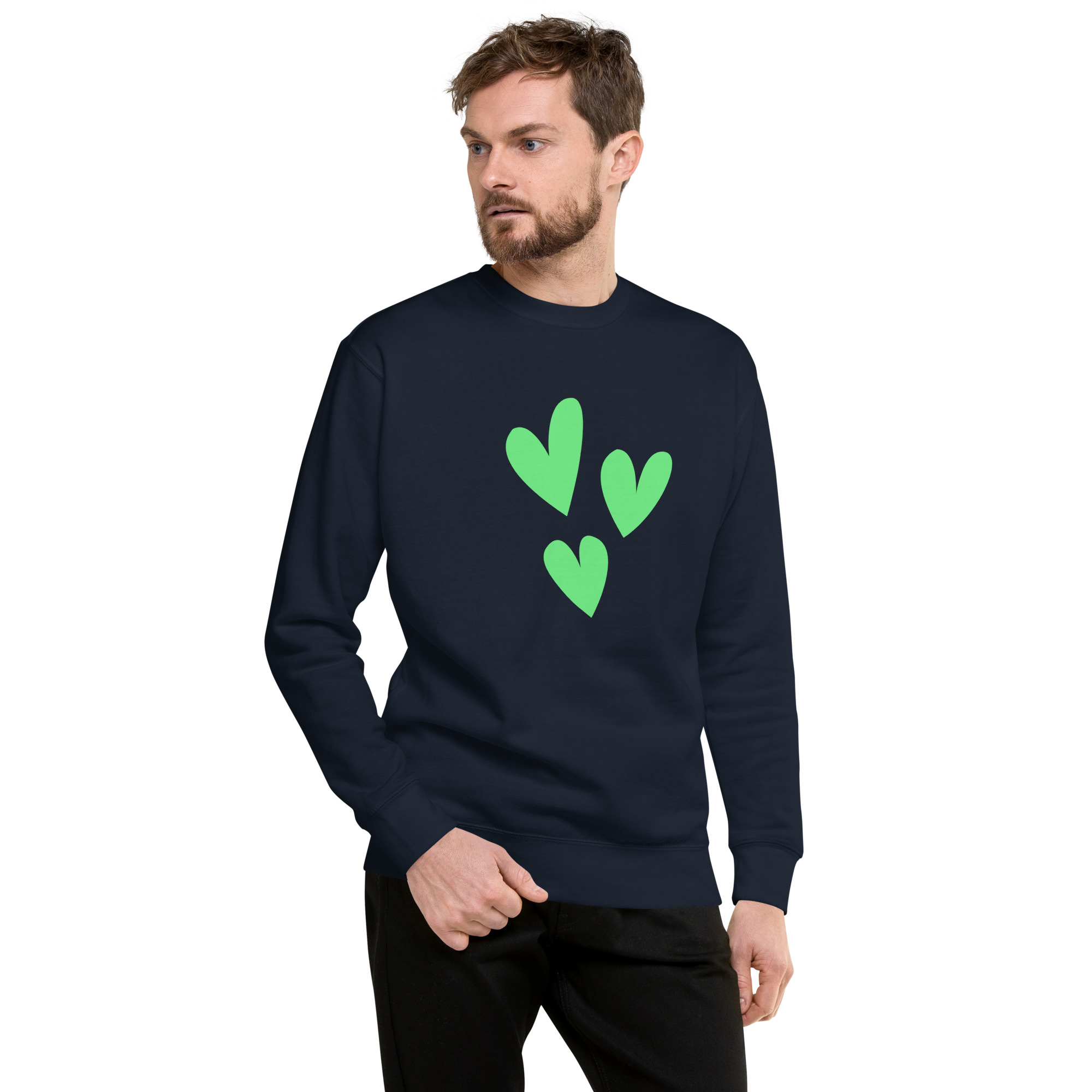 Unisex Premium Sweatshirt "Love Burst" - Image 14