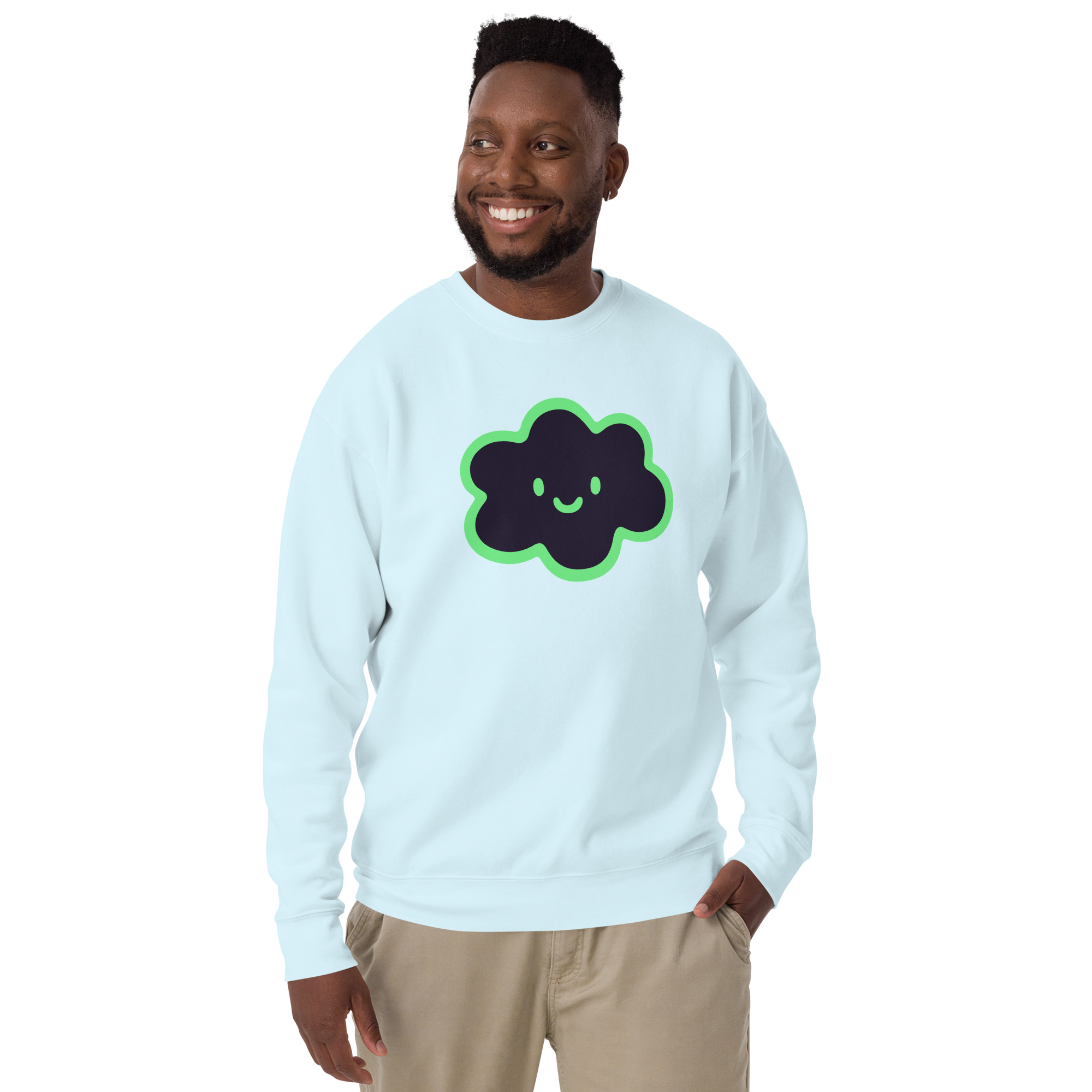 Unisex Premium Sweatshirt "Happy Cloud" - Image 23