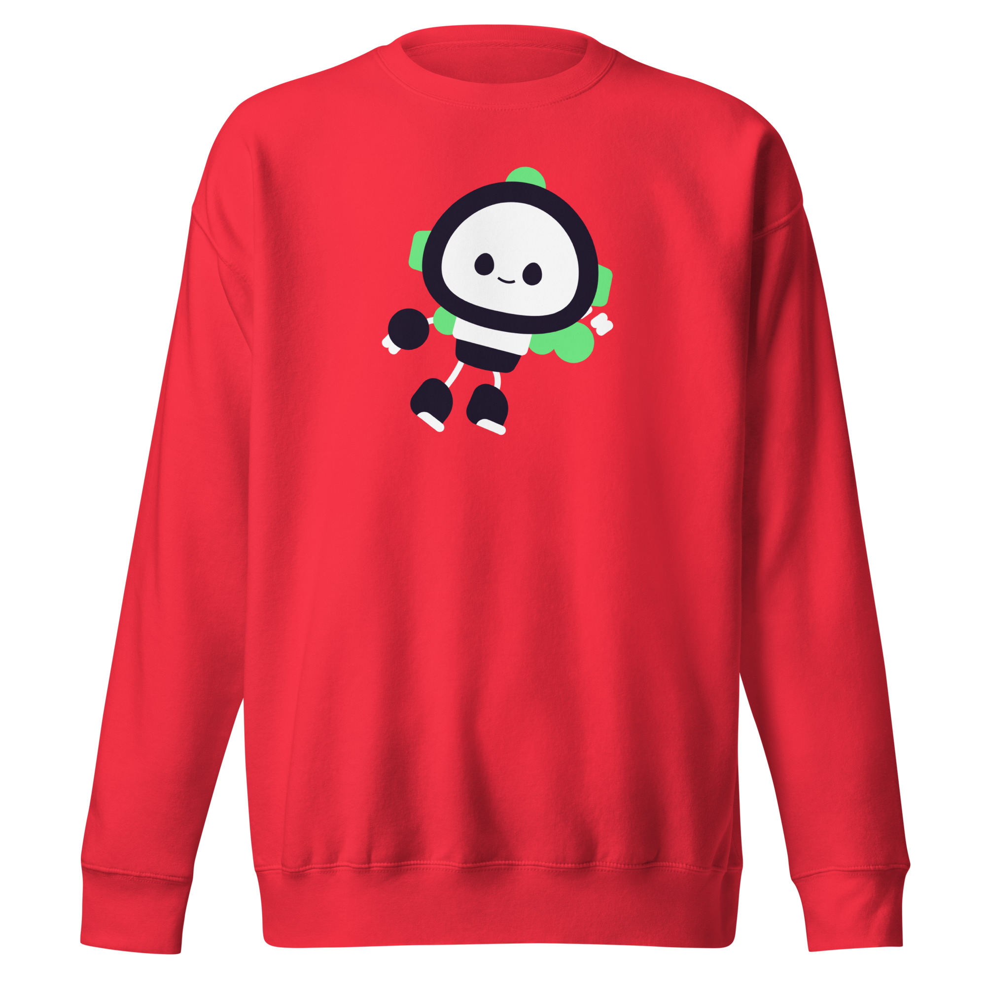 Unisex Premium Sweatshirt "Cute Bot" - Image 8