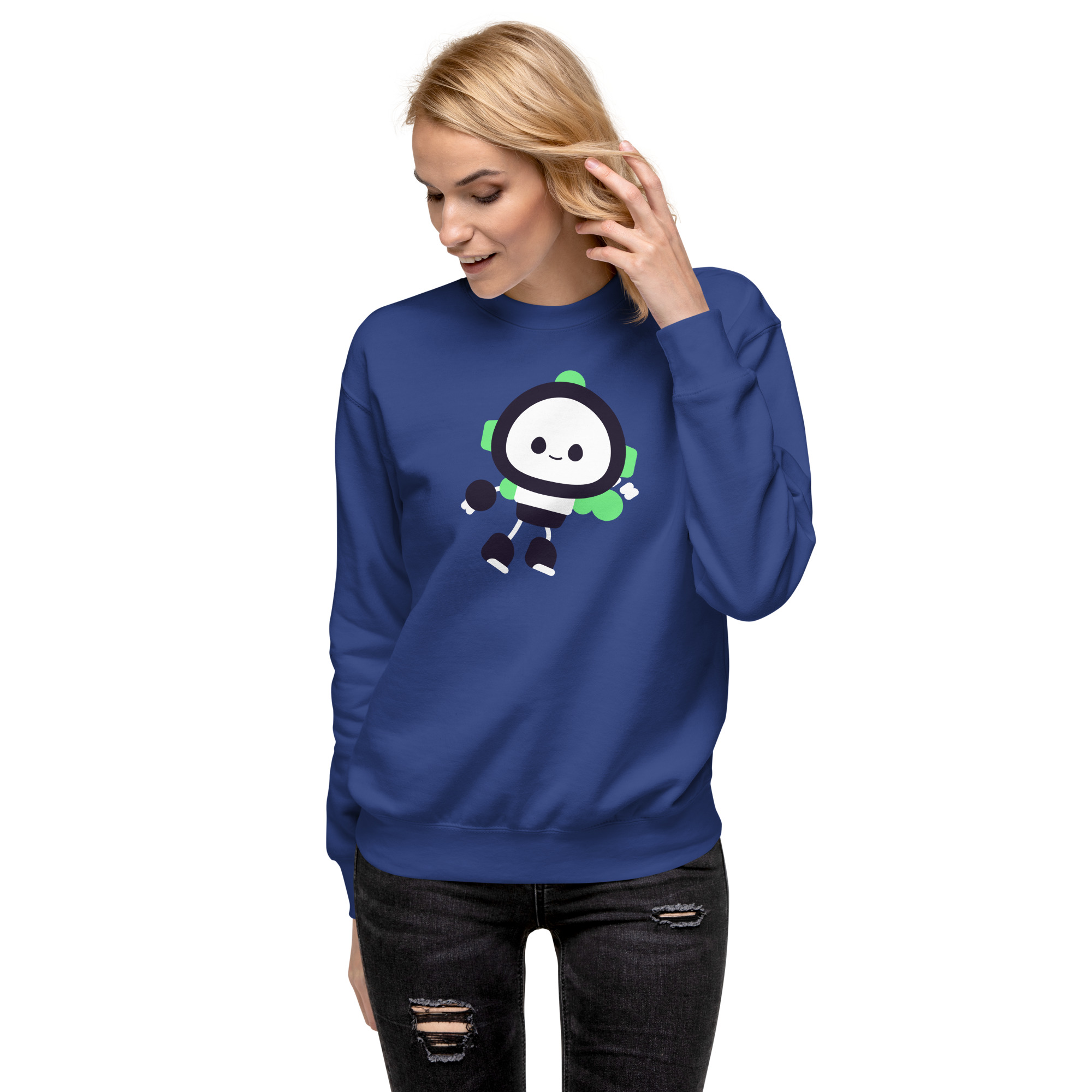Unisex Premium Sweatshirt "Cute Bot" - Image 29