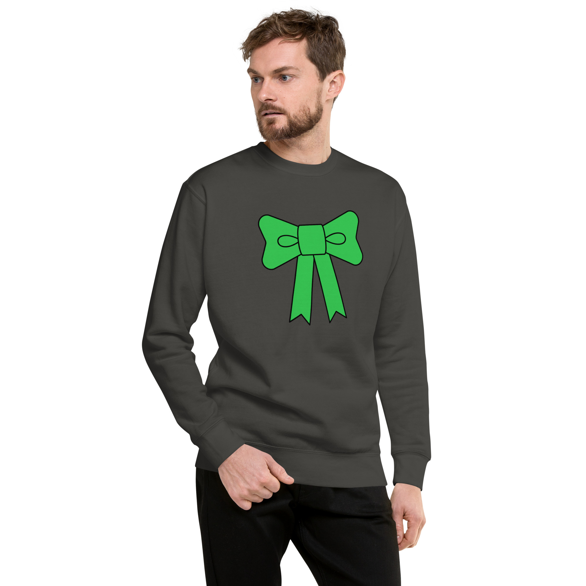 Unisex Premium Sweatshirt "Ribbon Charm" - Image 18