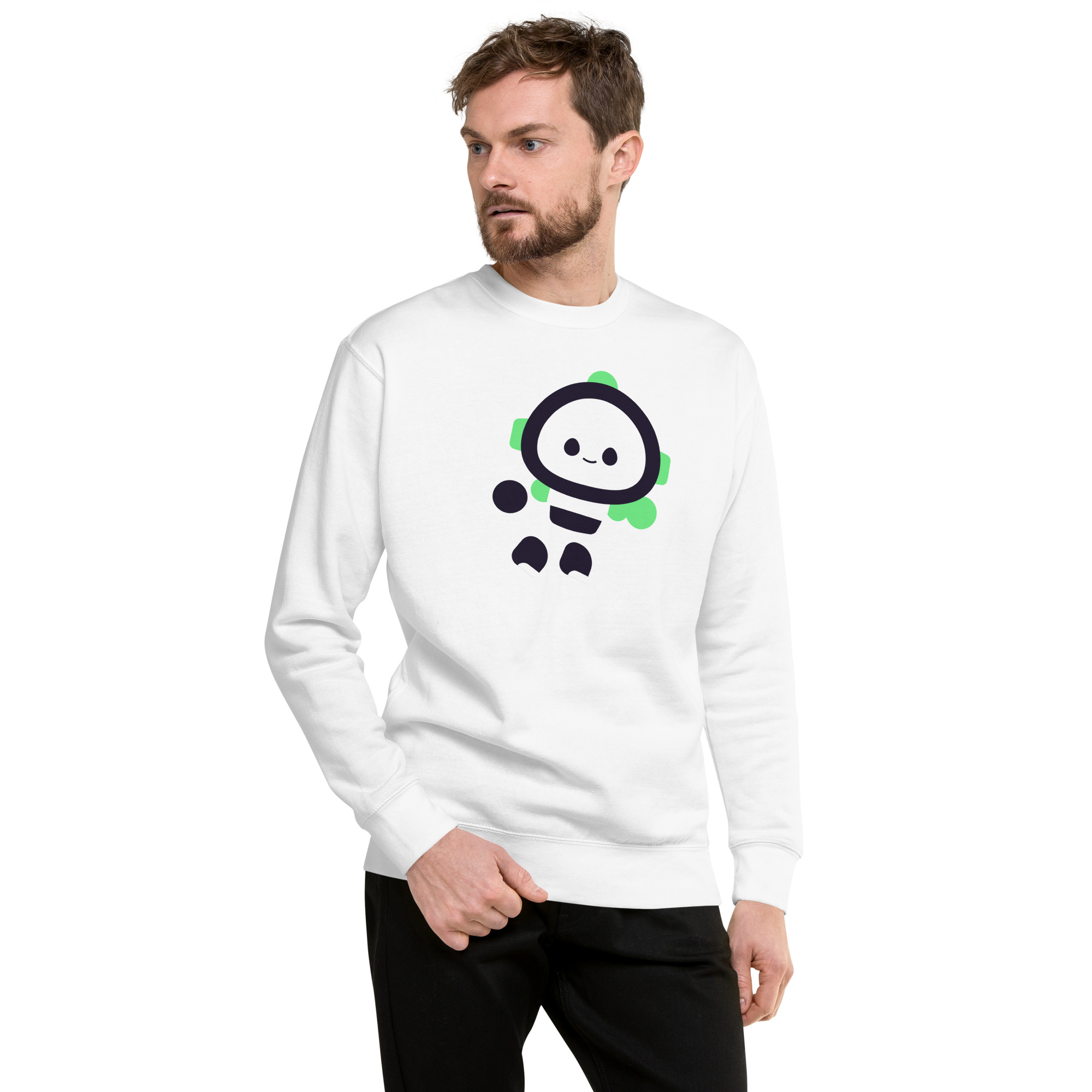 Unisex Premium Sweatshirt "Cute Bot" - Image 24