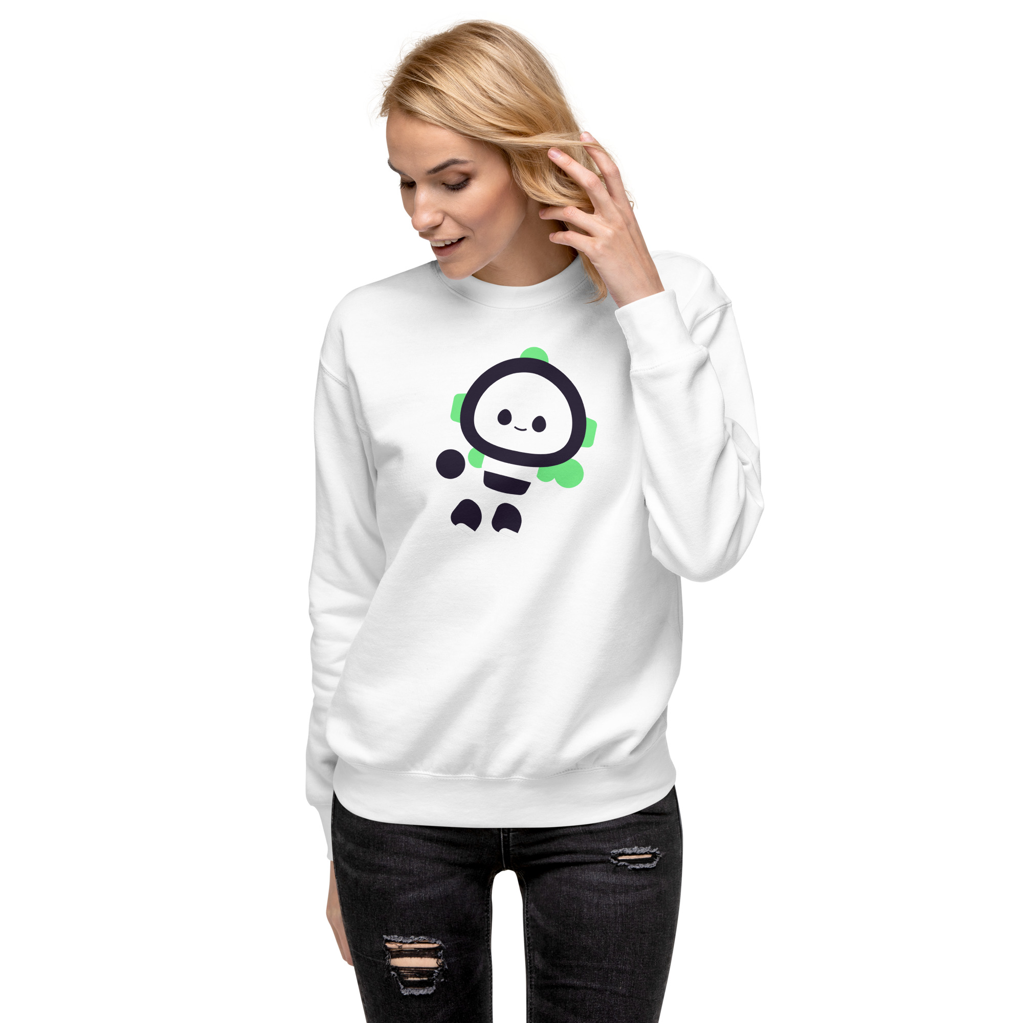 Unisex Premium Sweatshirt "Cute Bot" - Image 36