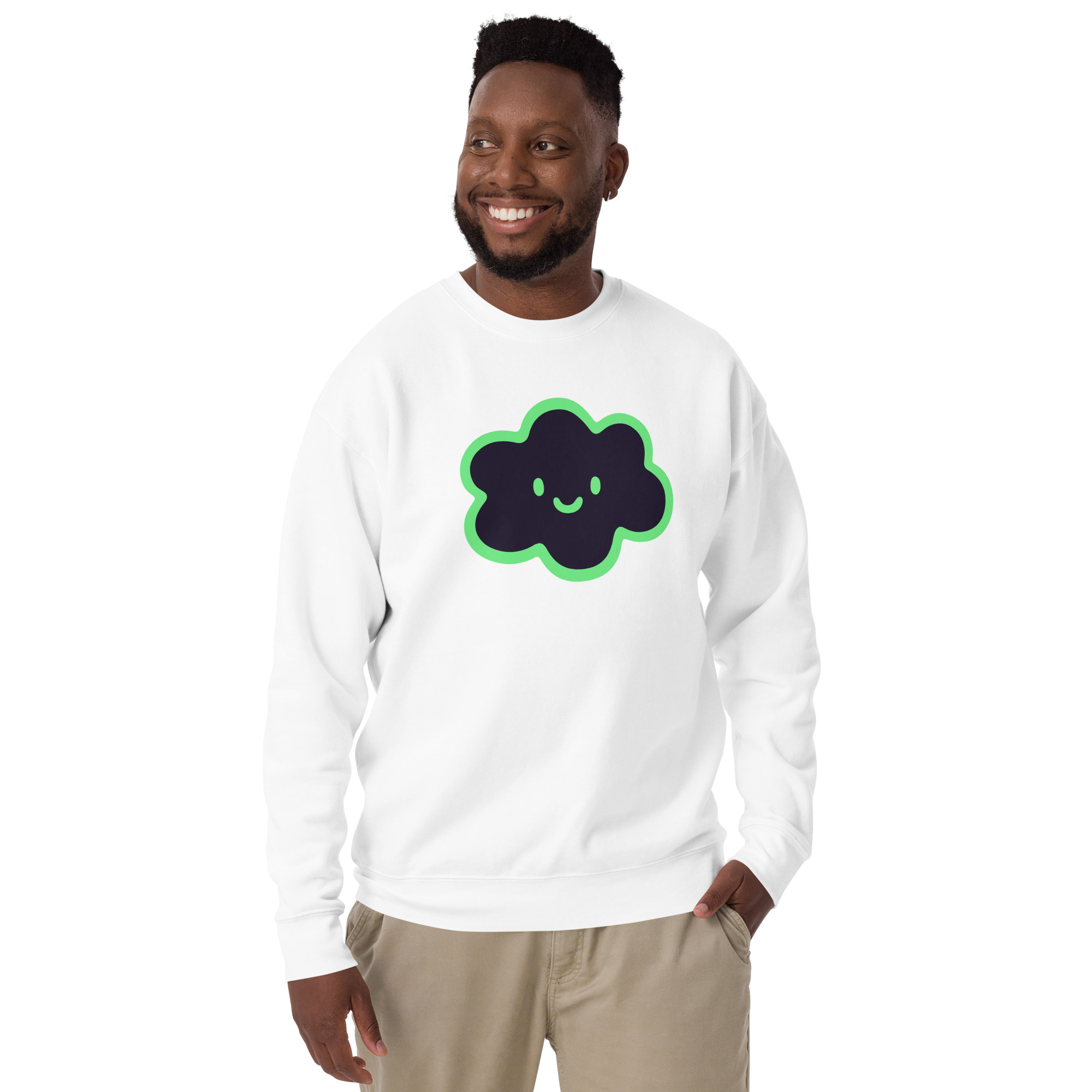 Unisex Premium Sweatshirt "Happy Cloud" - Image 24