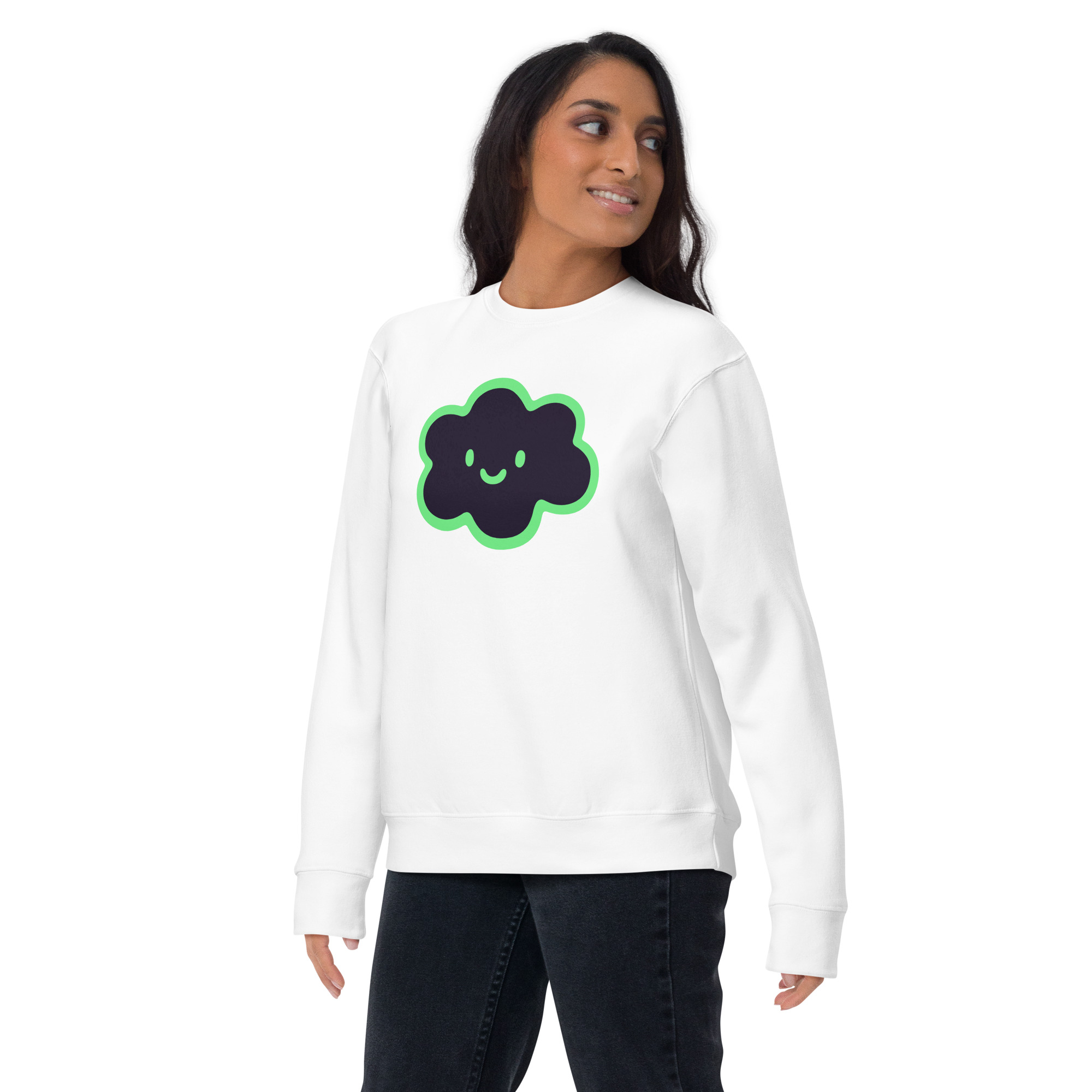 Unisex Premium Sweatshirt "Happy Cloud" - Image 36