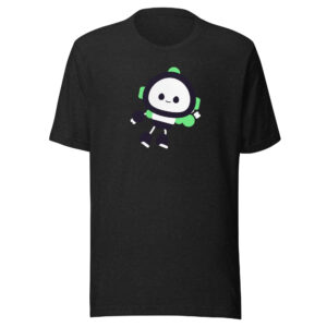 Alternative view of Unisex t-shirt "Cute Bot"