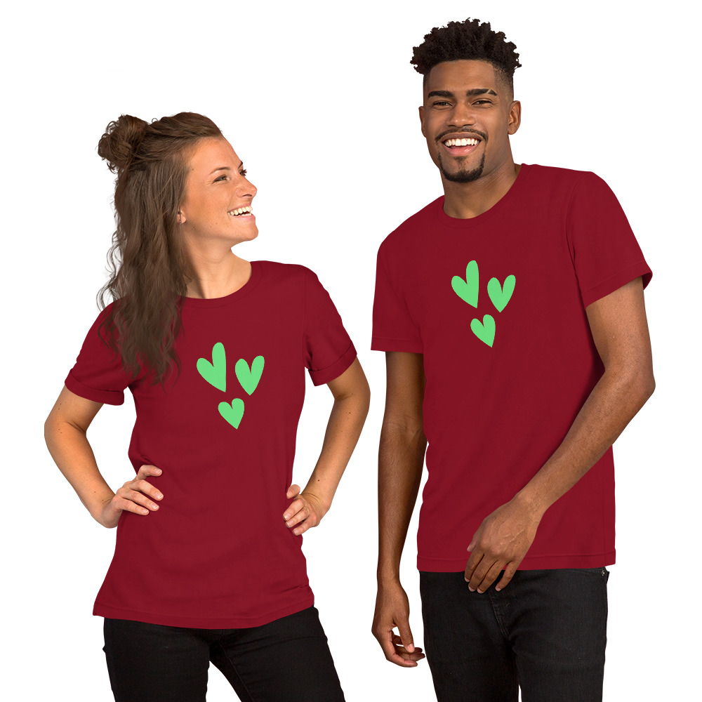 Unisex t-shirt "Love Burst" - Image 20