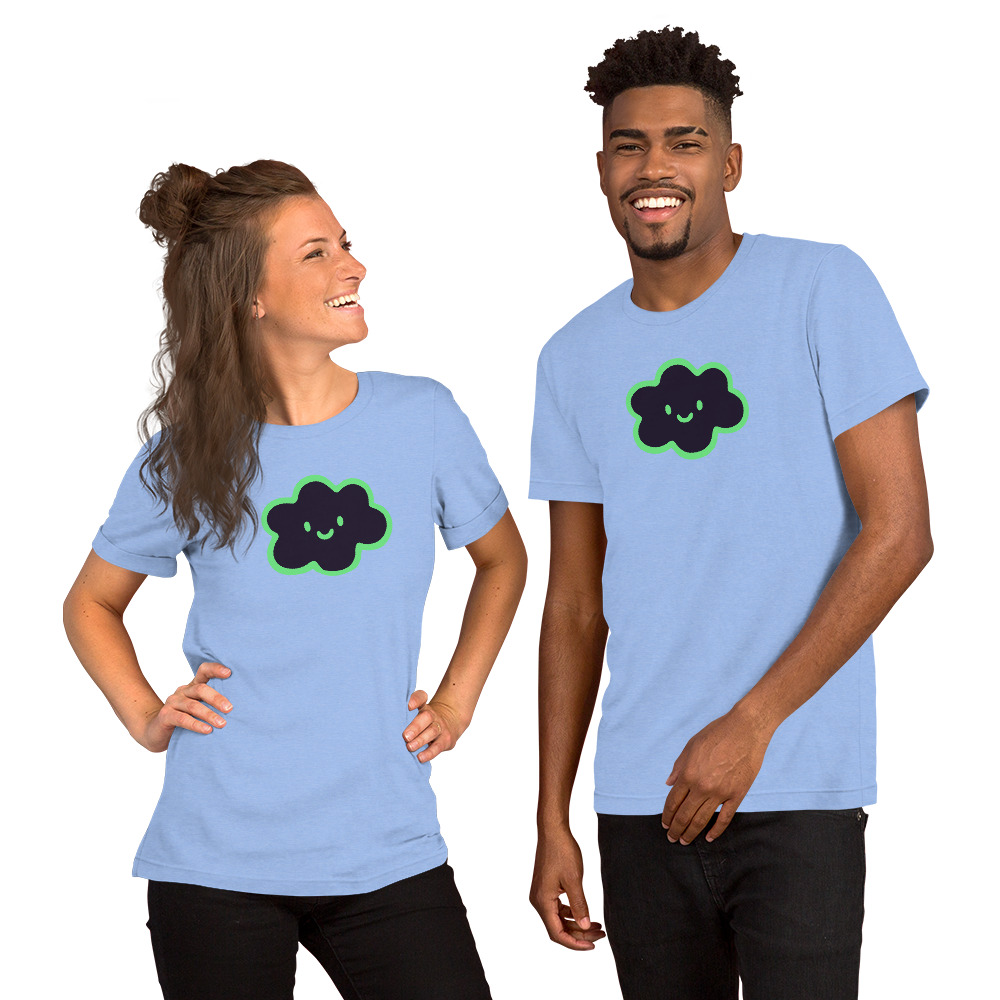 Unisex t-shirt "Happy Cloud" - Image 18