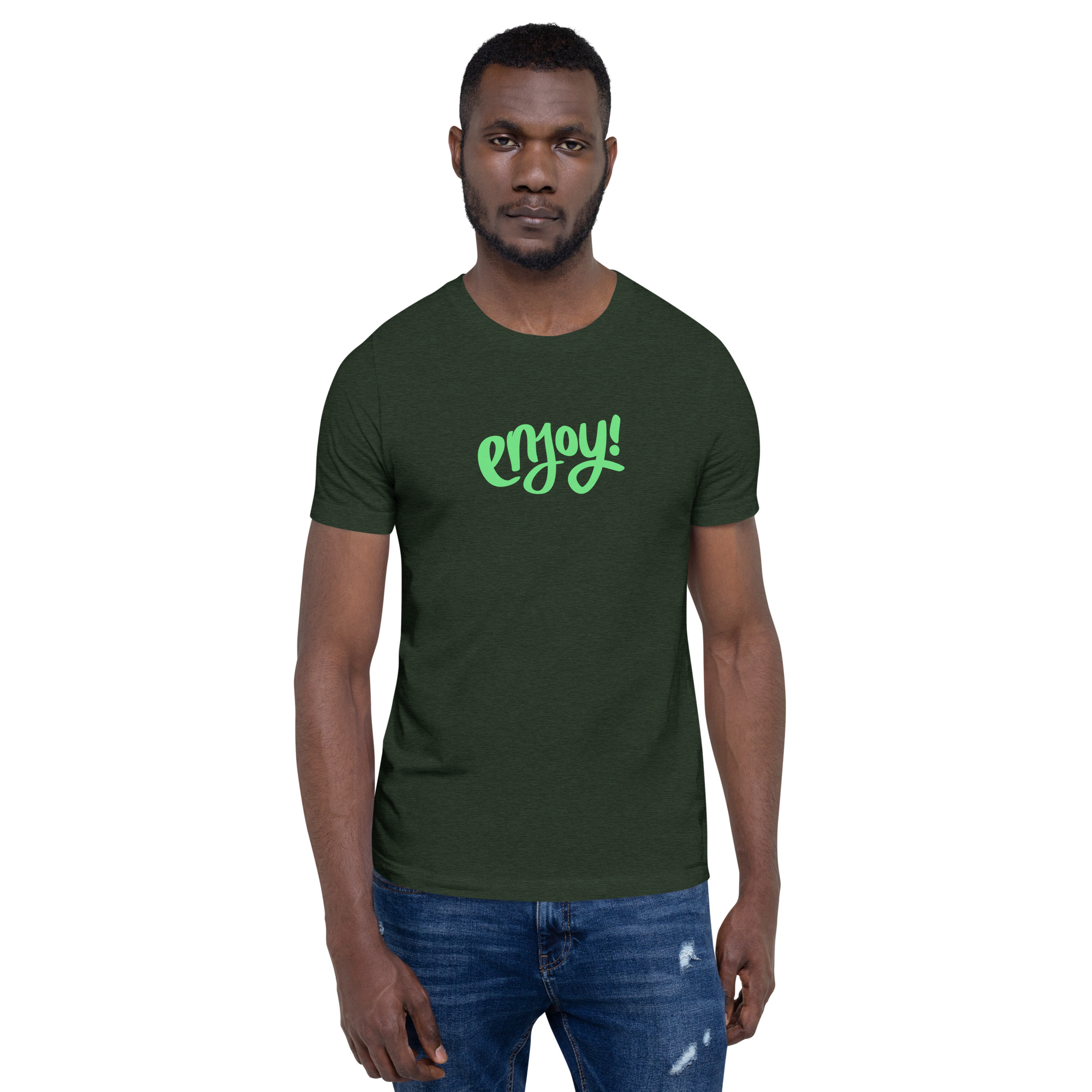 Unisex t-shirt "ENJOY!" - Image 17
