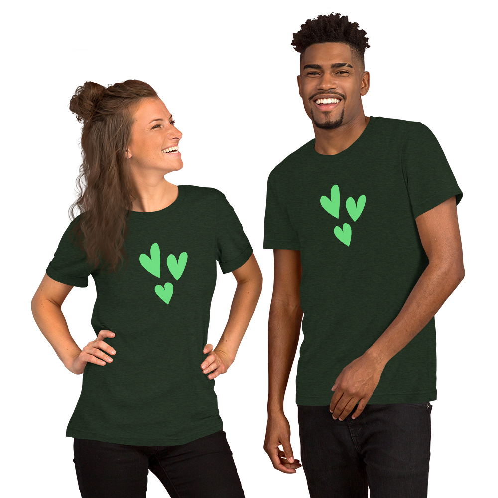 Unisex t-shirt "Love Burst" - Image 19