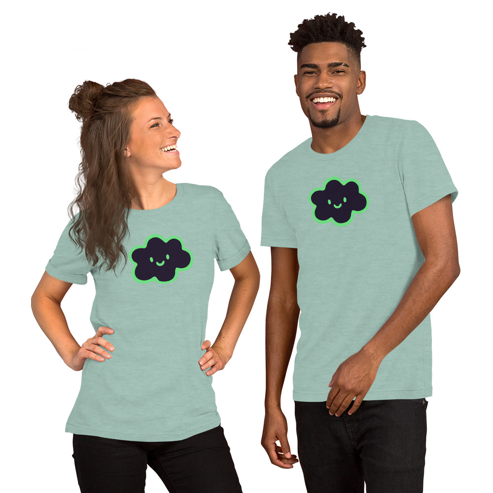 Unisex t-shirt "Happy Cloud" - Image 17