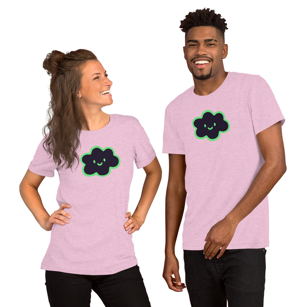 Unisex t-shirt "Happy Cloud" - Image 13