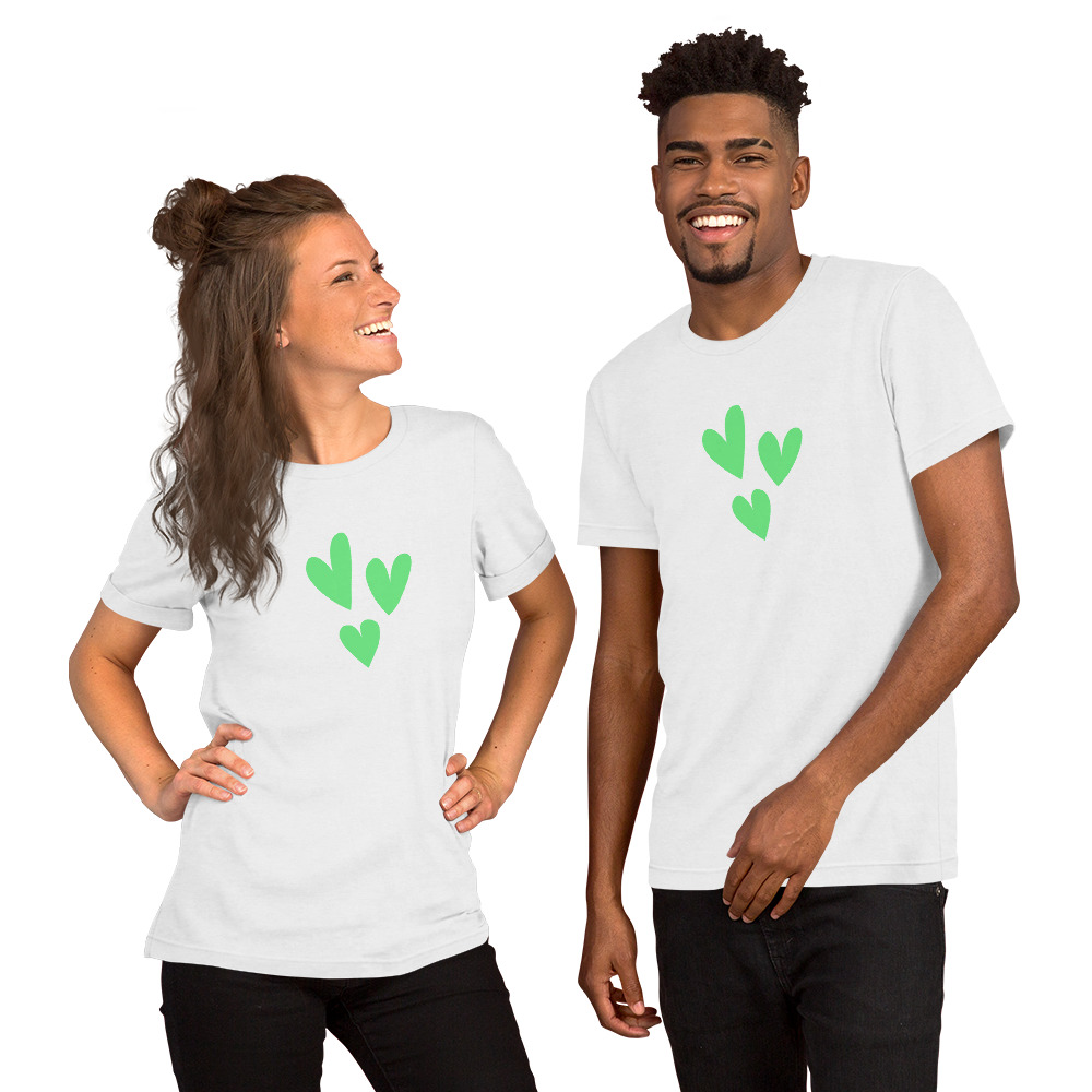 Unisex t-shirt "Love Burst" - Image 24