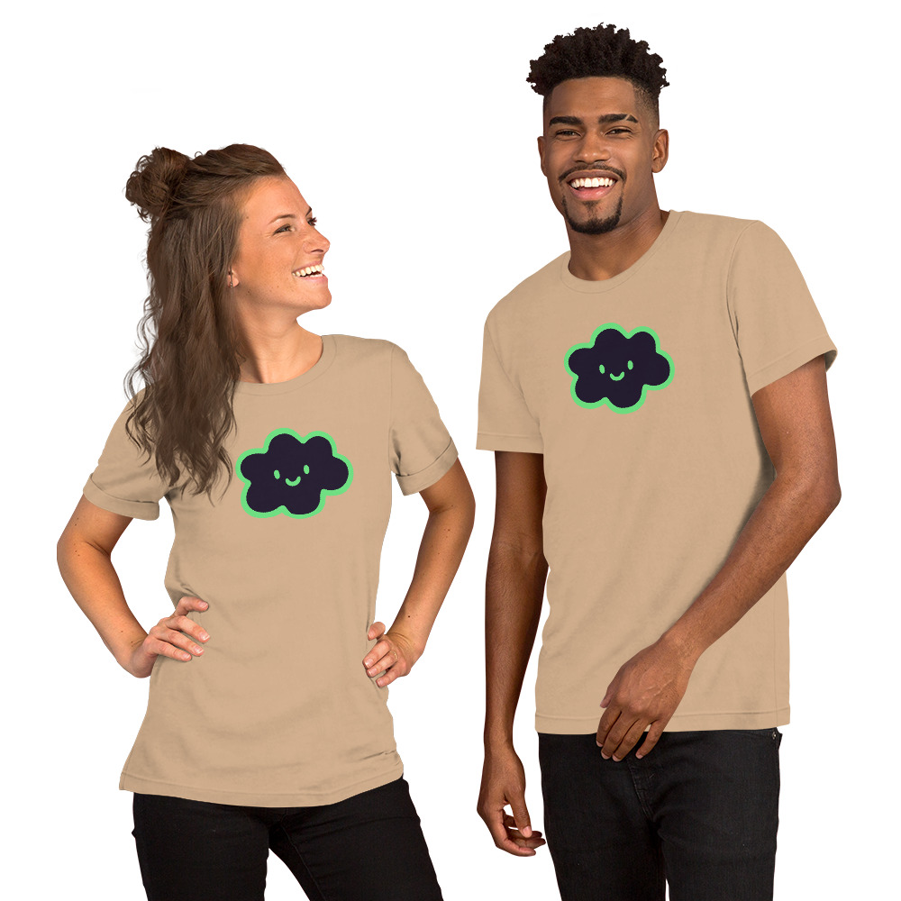 Unisex t-shirt "Happy Cloud" - Image 14