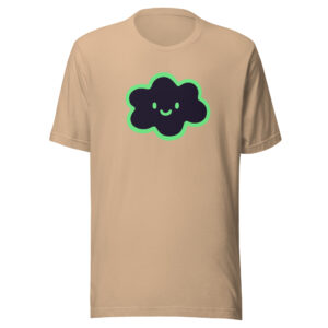 Alternative view of Unisex t-shirt "Happy Cloud"