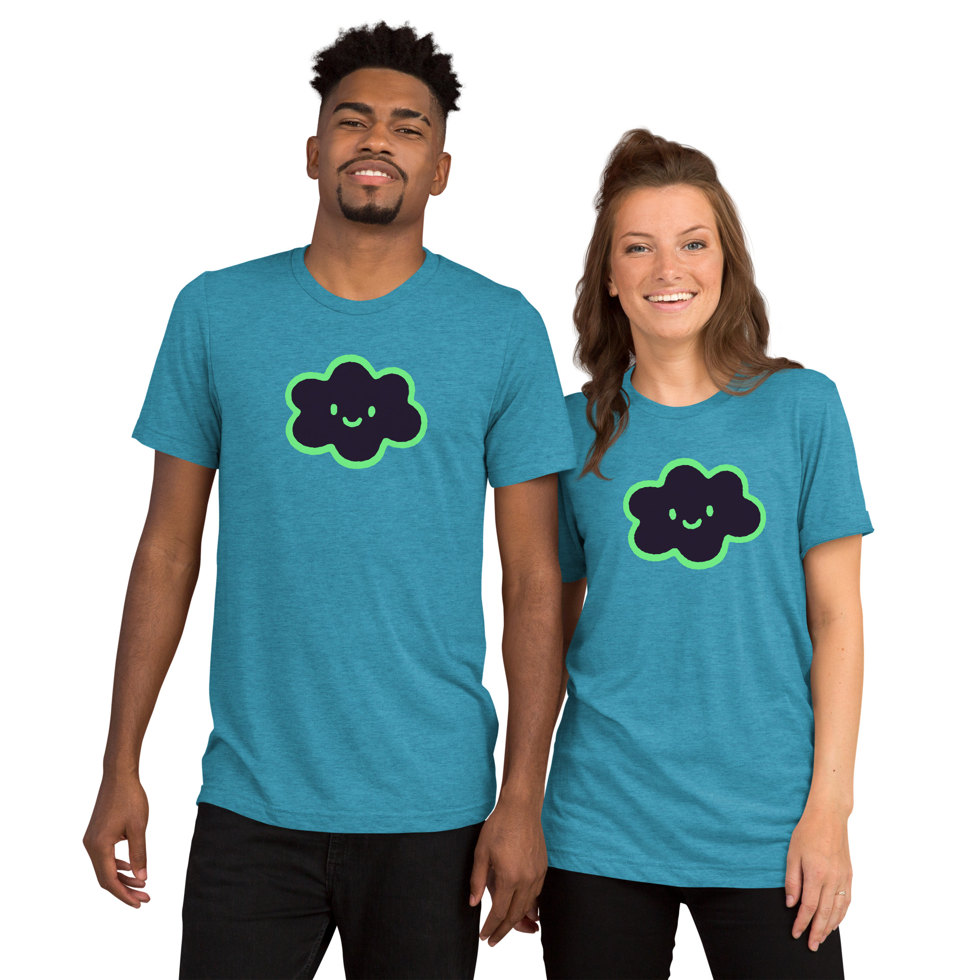 Short sleeve t-shirt "Happy Cloud" - Image 17