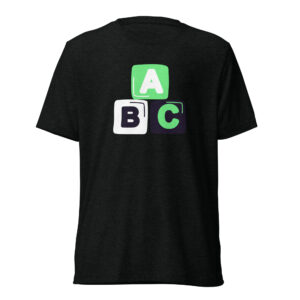 Alternative view of Short sleeve t-shirt "ABC"