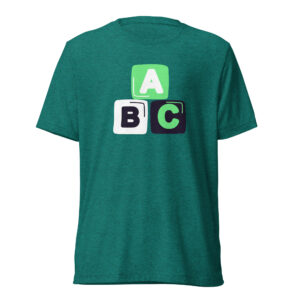 Short sleeve t-shirt "ABC"
