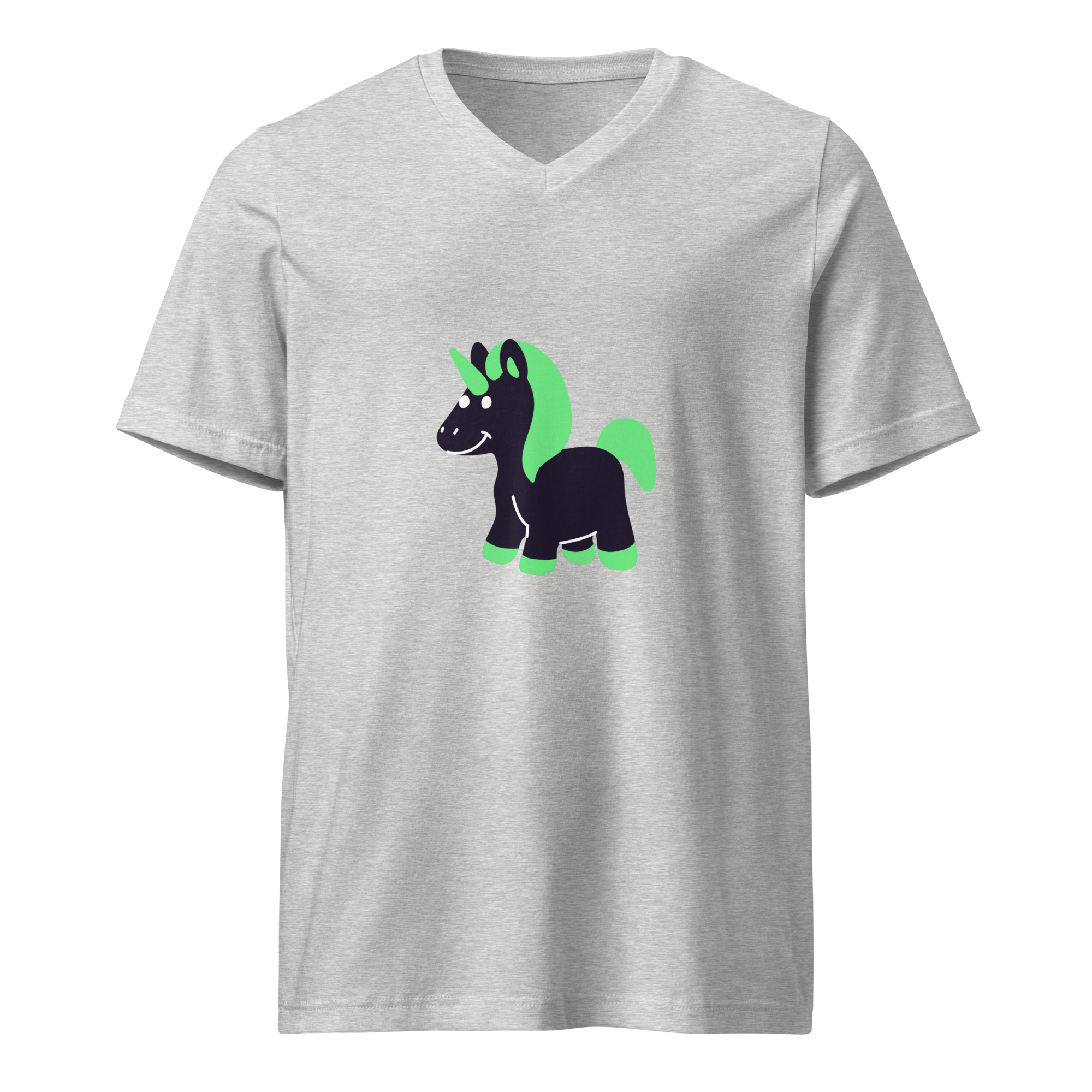 Unisex Short Sleeve V-Neck T-Shirt "Cute Fantasy" - Image 4