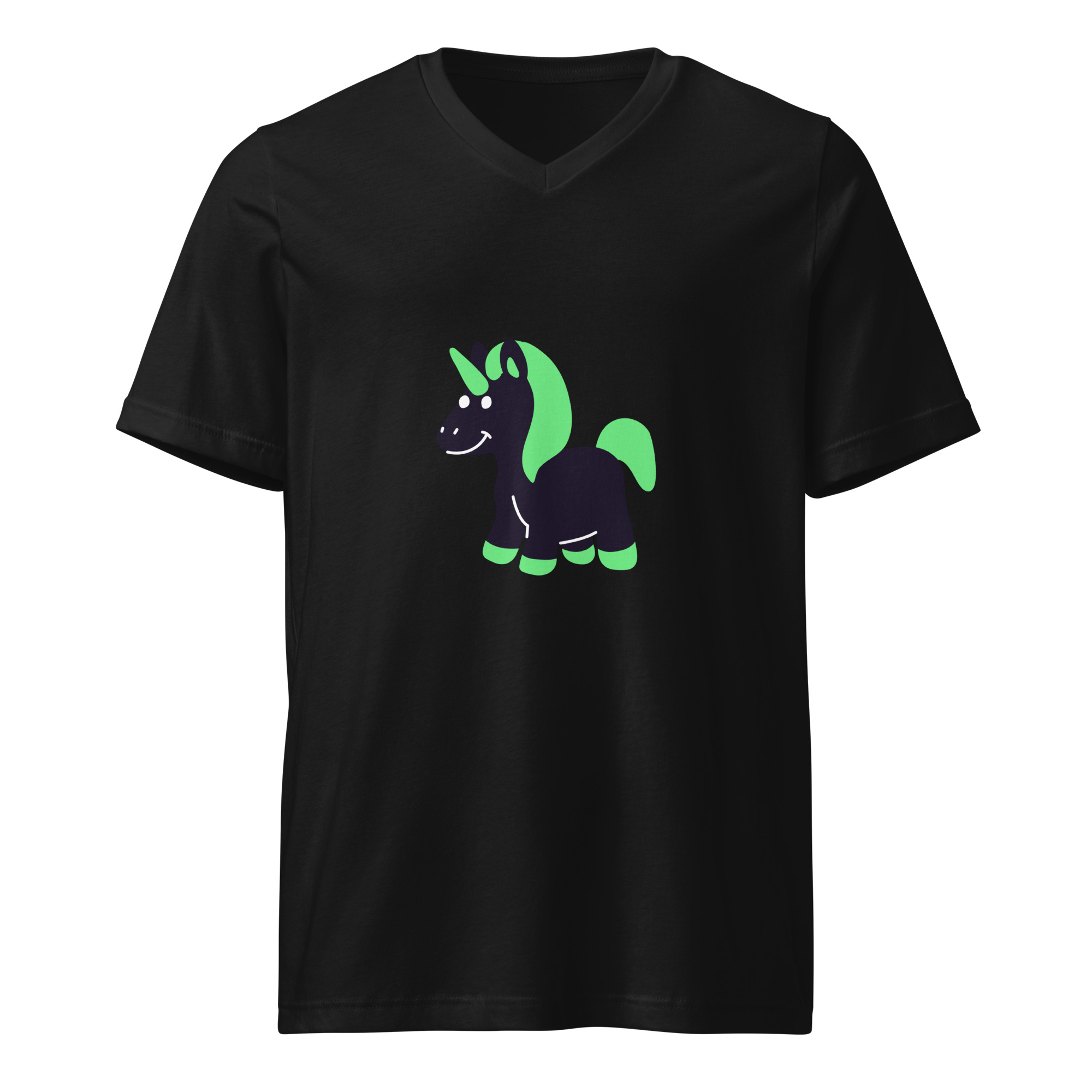 Unisex Short Sleeve V-Neck T-Shirt "Cute Fantasy"