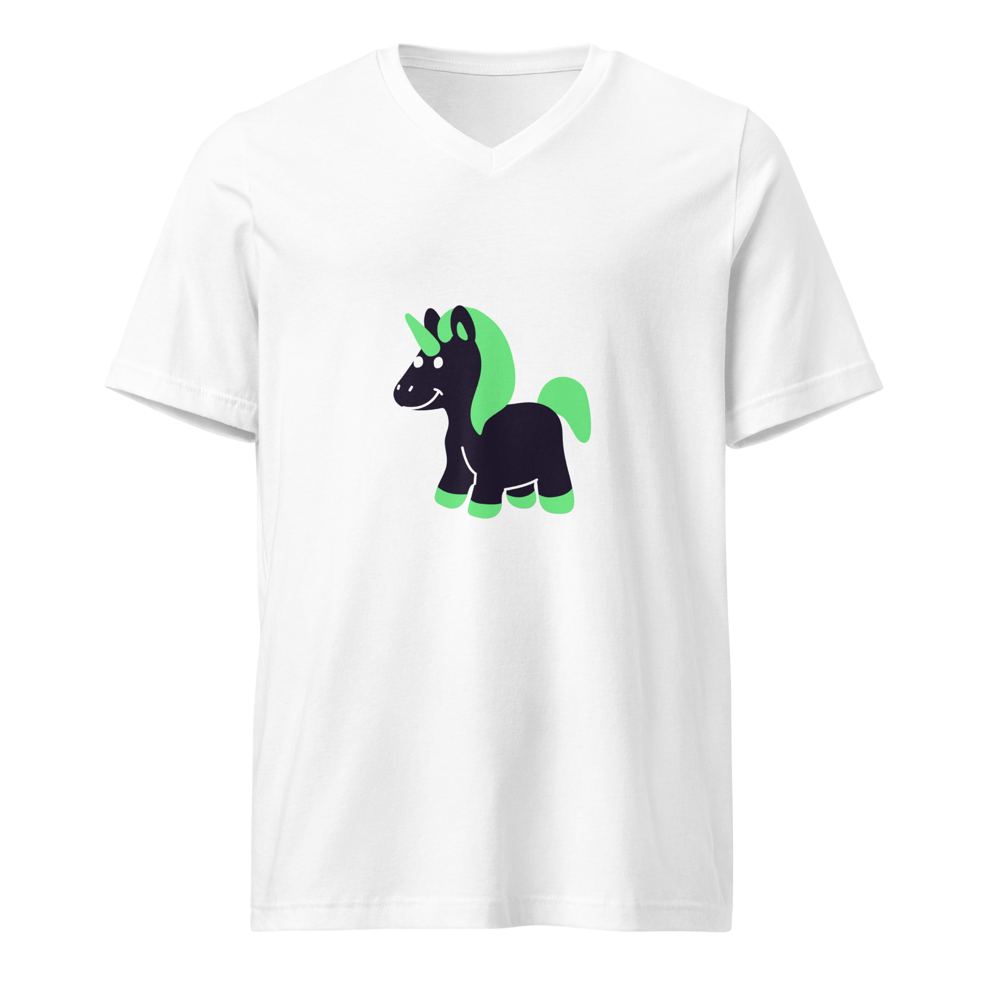 Unisex Short Sleeve V-Neck T-Shirt "Cute Fantasy" - Image 5