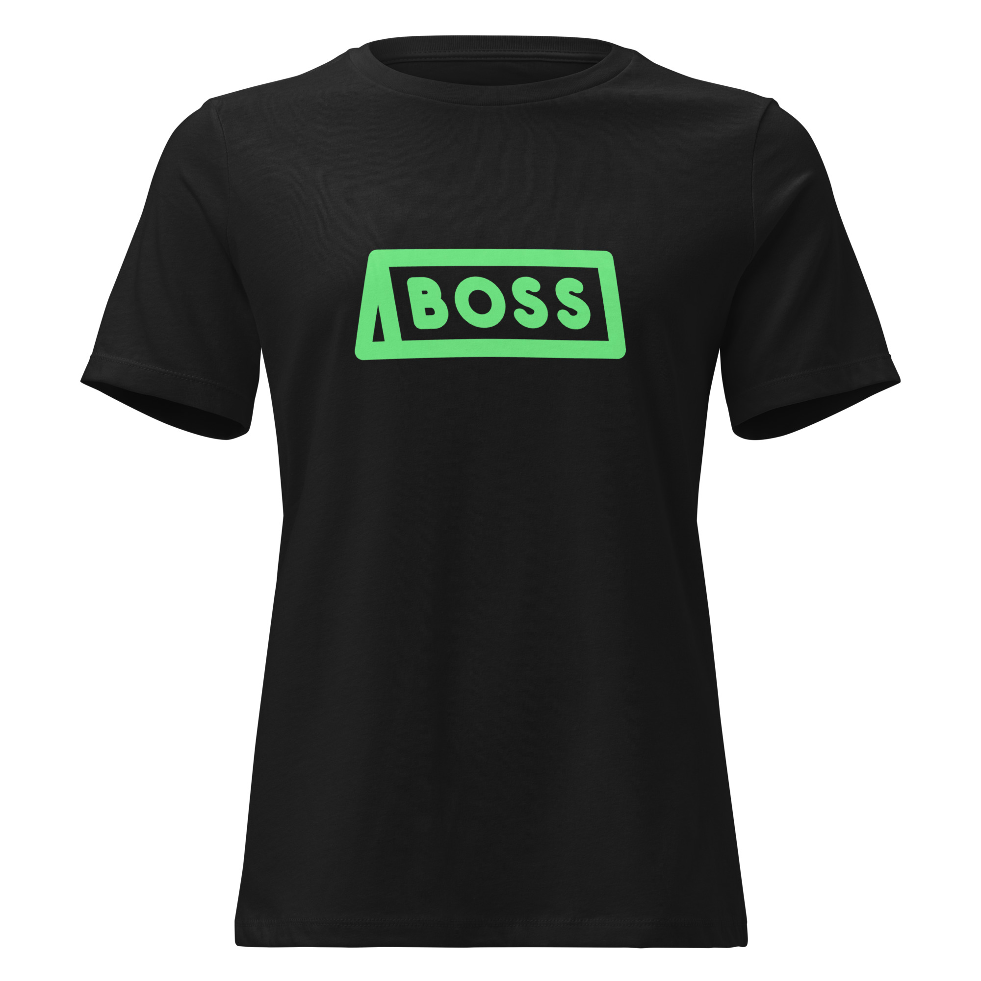 Women's Relaxed T-Shirt "BOSS" - Image 2