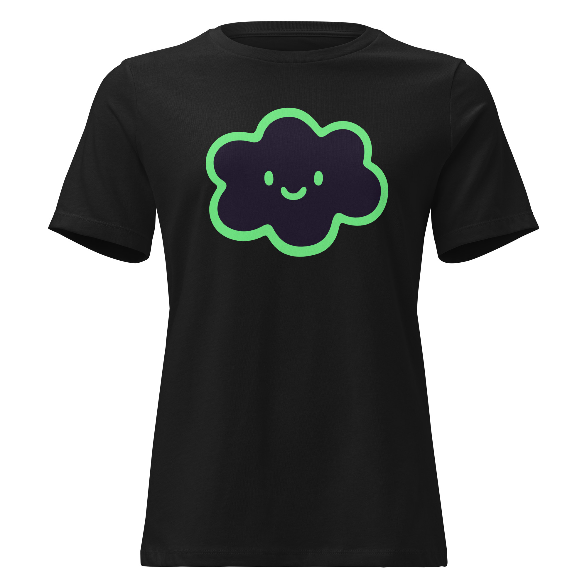 Women's Relaxed T-Shirt "Happy Cloud" - Image 2