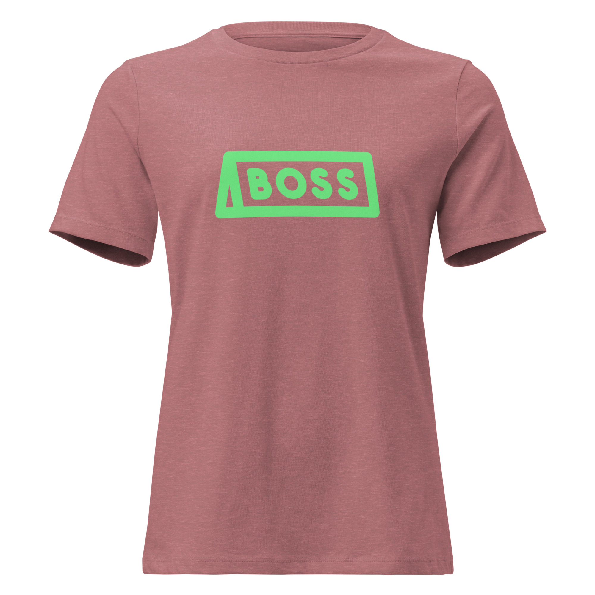 Women's Relaxed T-Shirt "BOSS" - Image 5