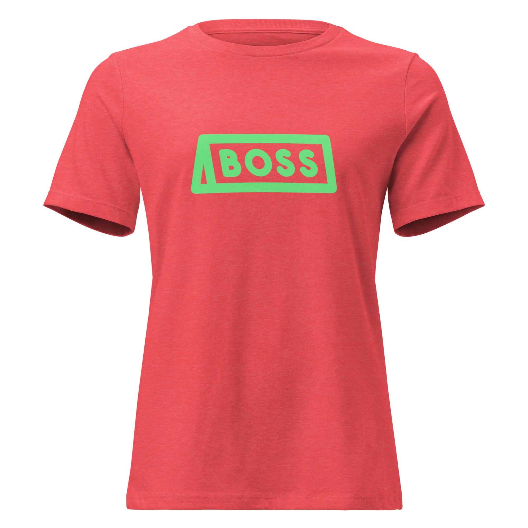 Women's Relaxed T-Shirt "BOSS" - Image 4
