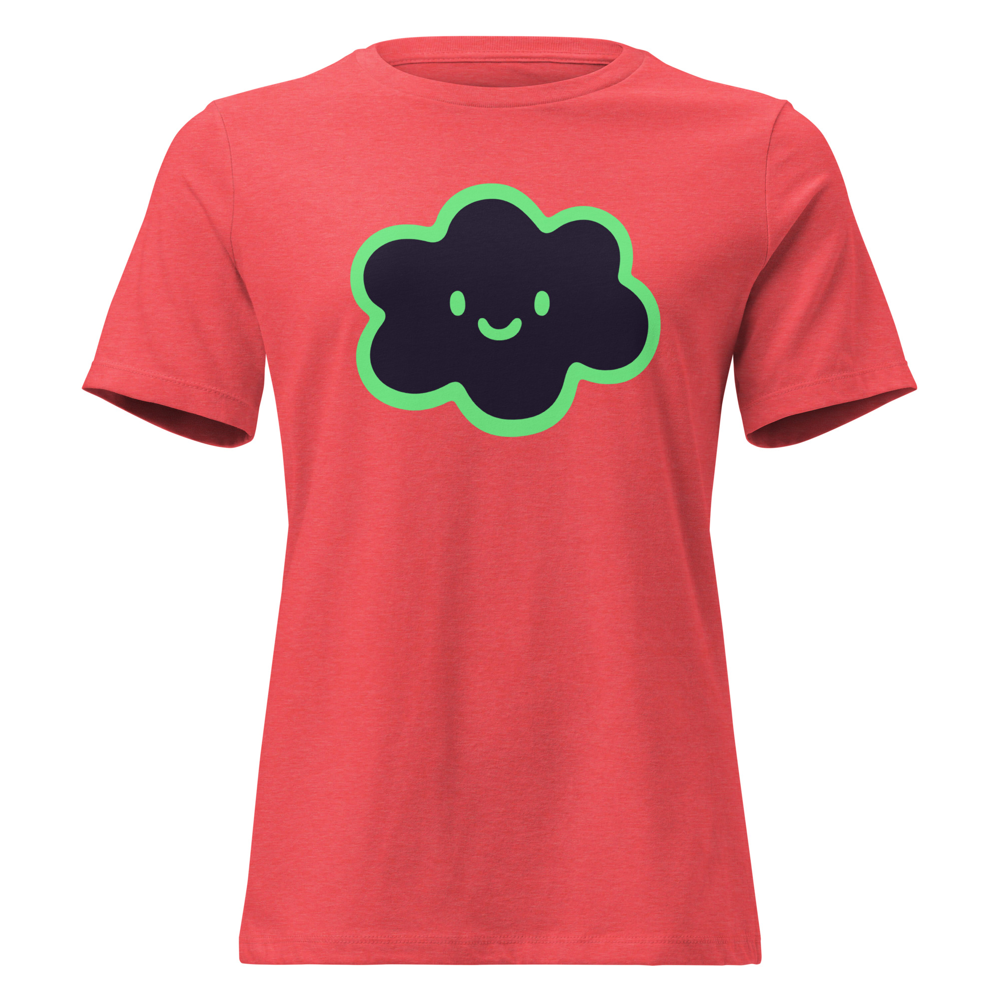 Women's Relaxed T-Shirt "Happy Cloud" - Image 4