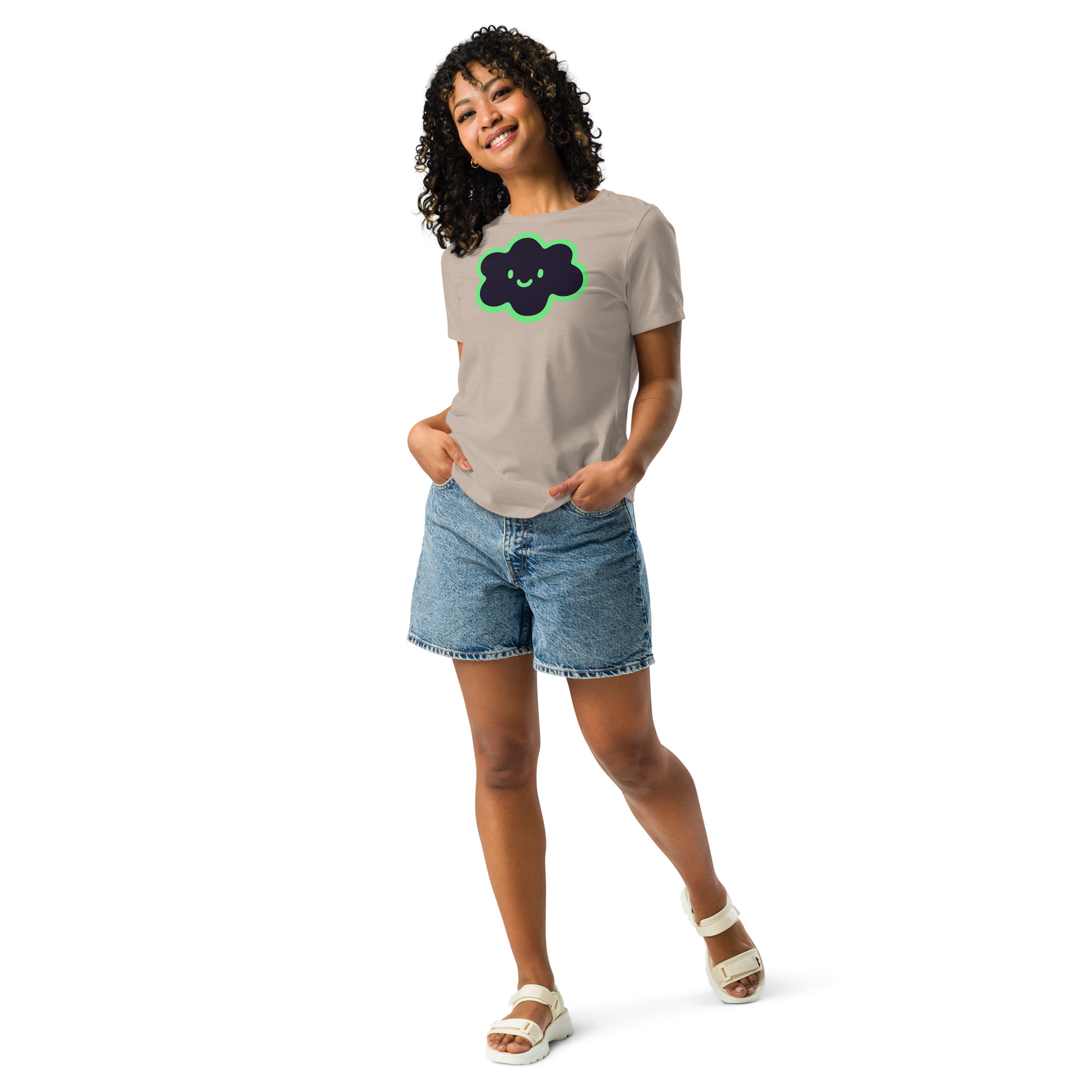 Women's Relaxed T-Shirt "Happy Cloud" - Image 20