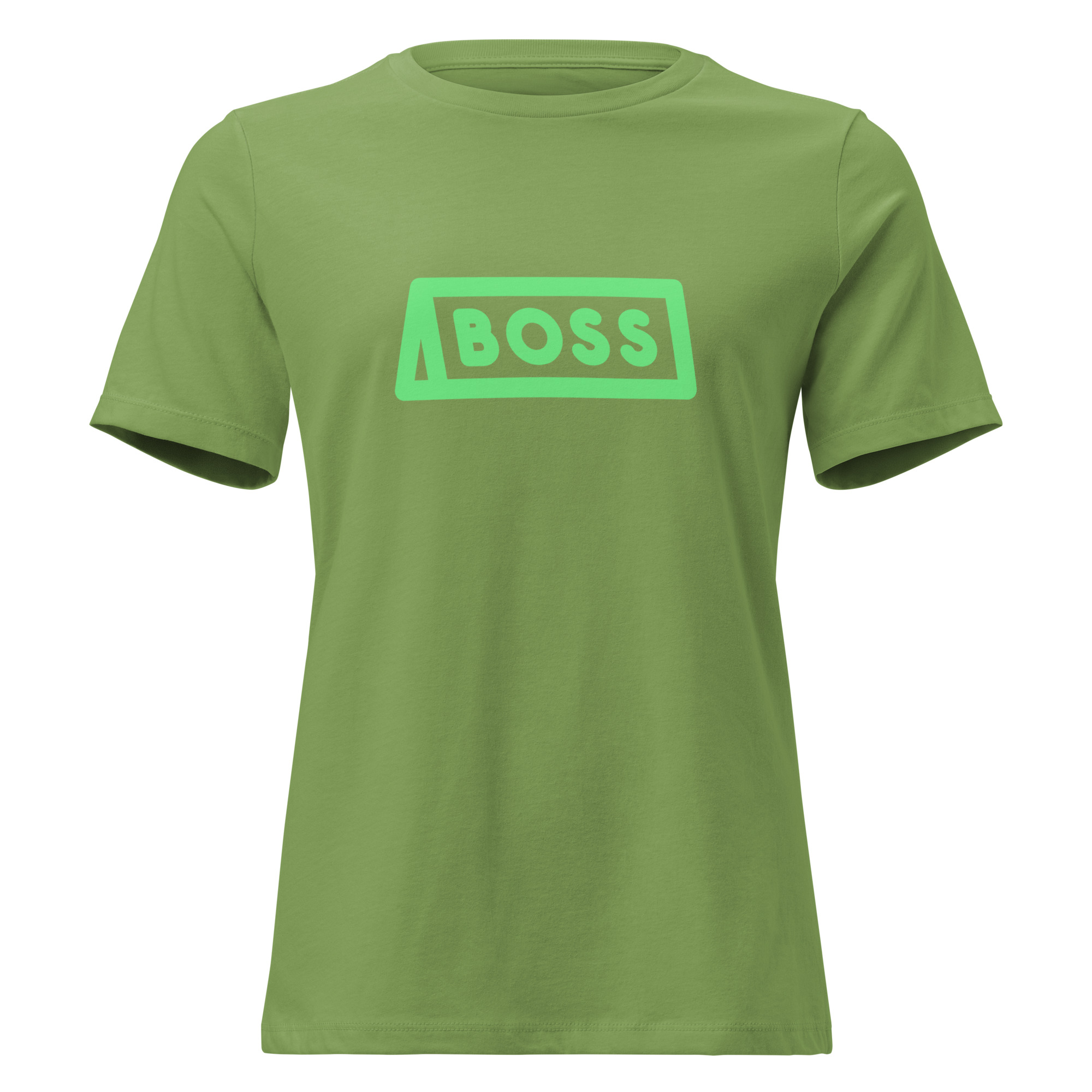 Women's Relaxed T-Shirt "BOSS" - Image 6
