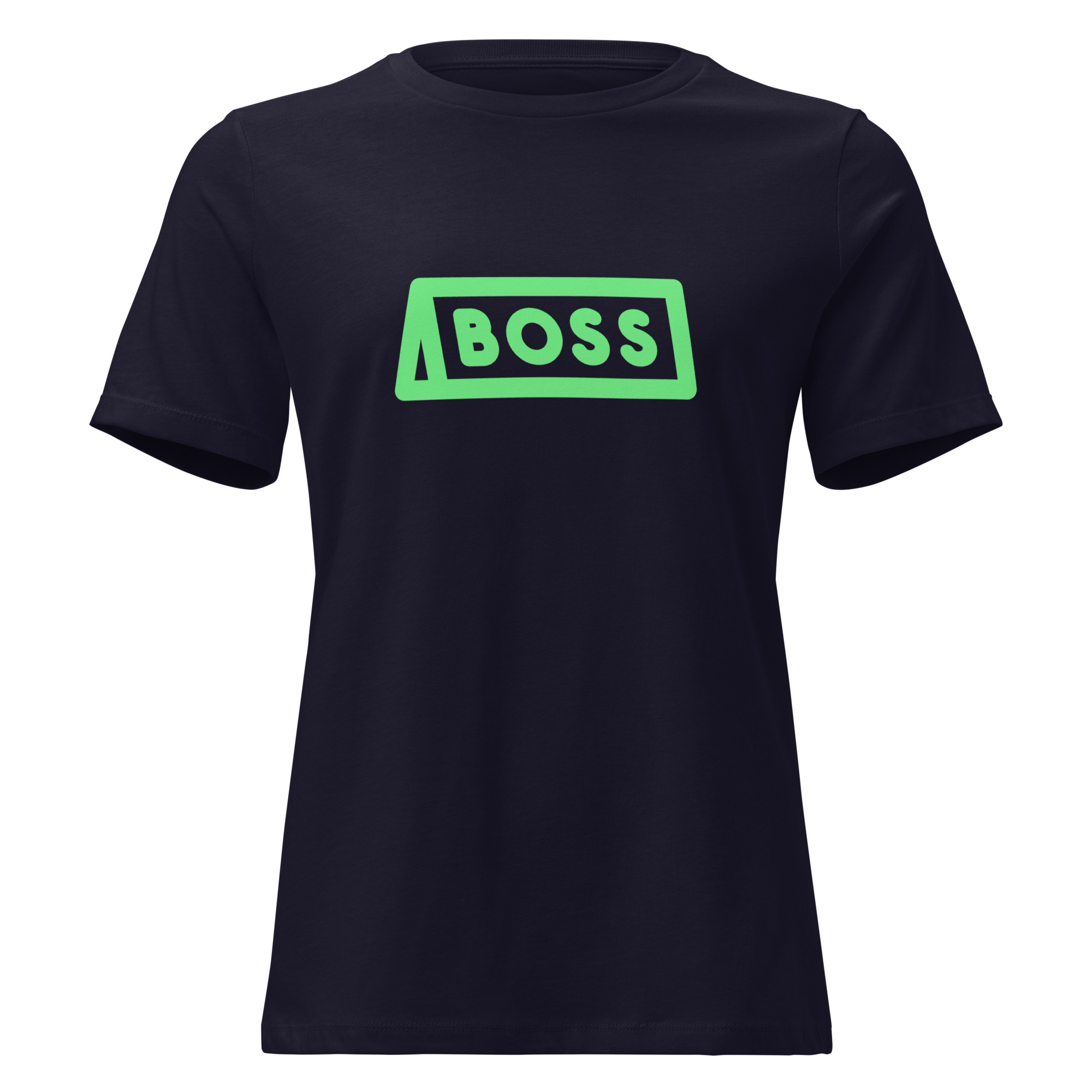 Women's Relaxed T-Shirt "BOSS"