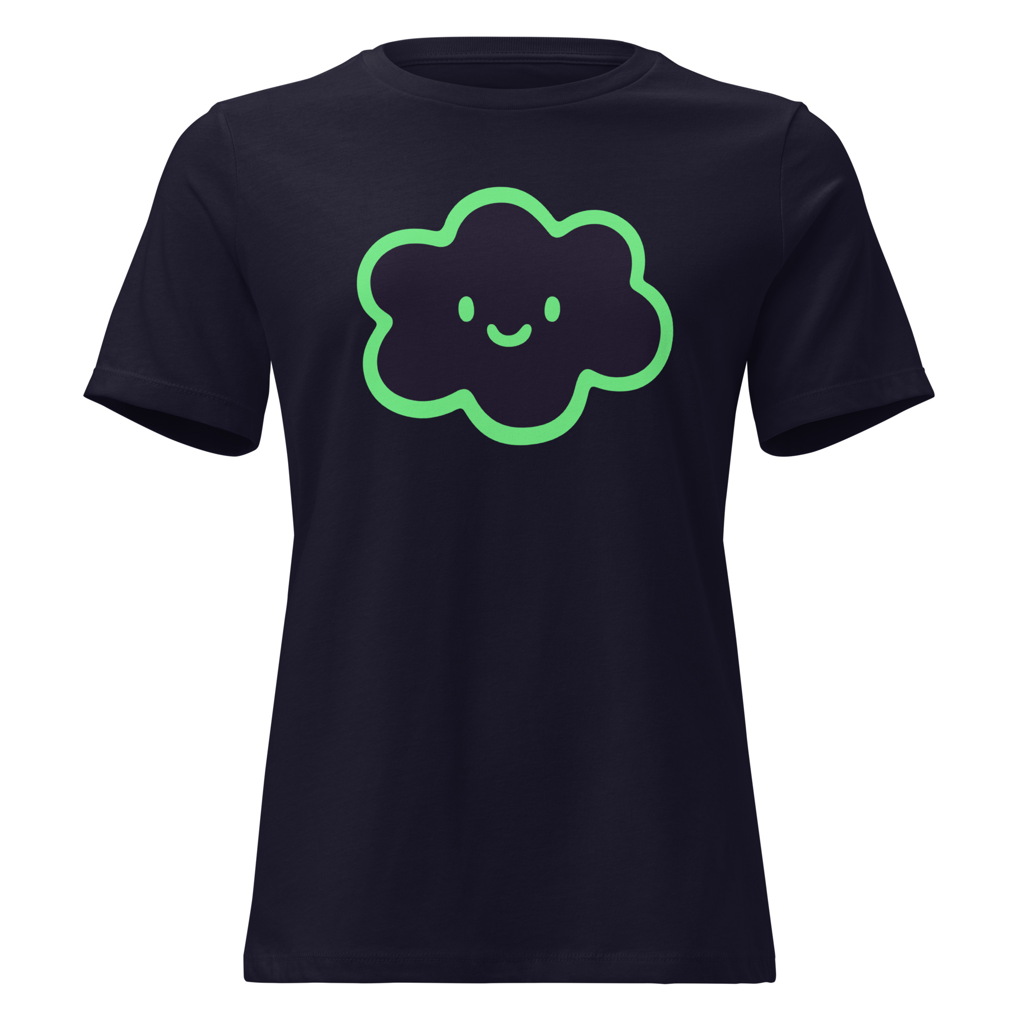 Women's Relaxed T-Shirt "Happy Cloud"