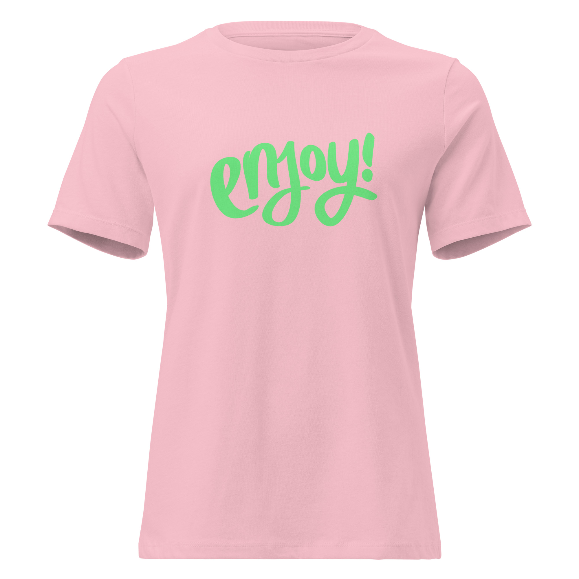 Women's Relaxed T-Shirt "ENJOY!" - Image 9