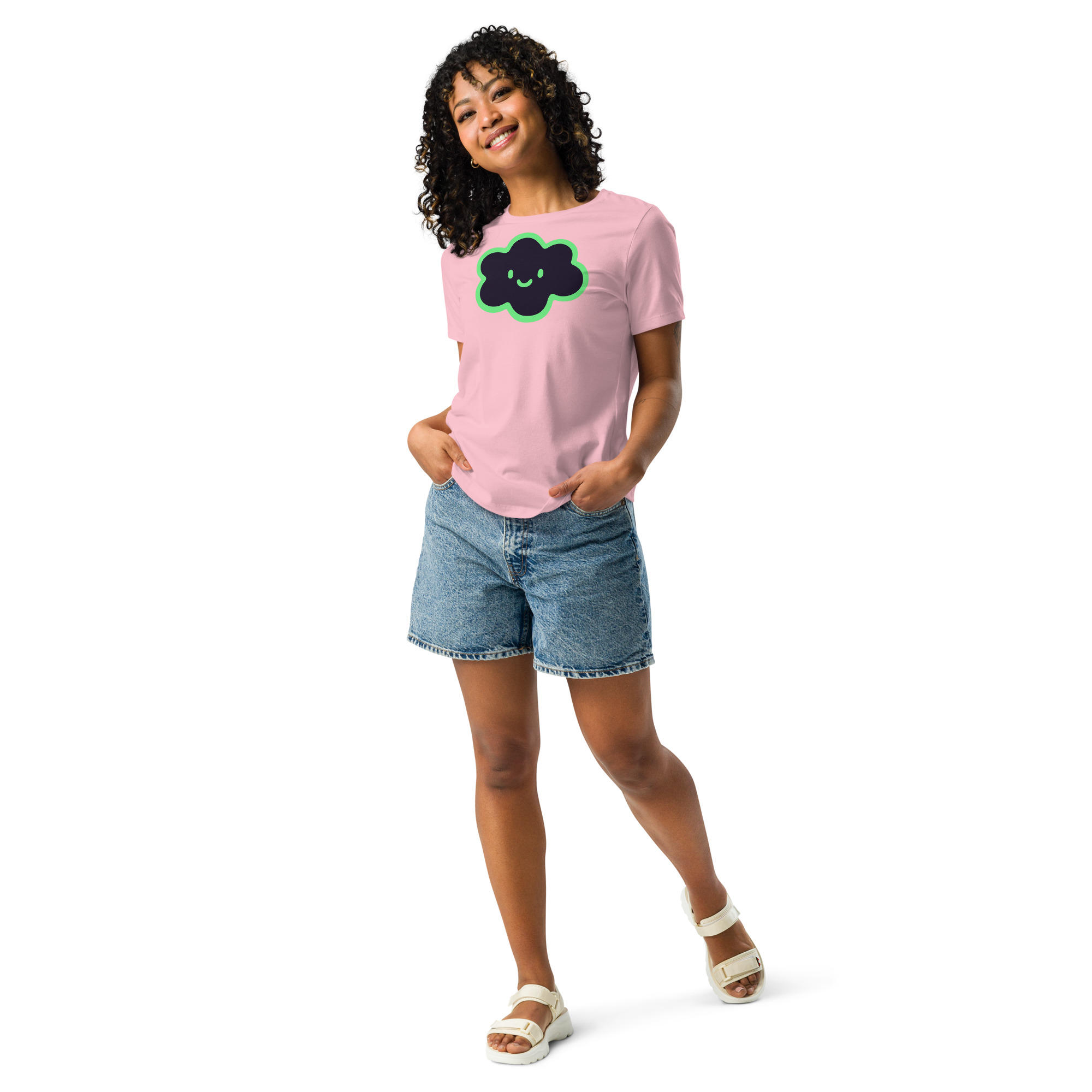 Women's Relaxed T-Shirt "Happy Cloud" - Image 21