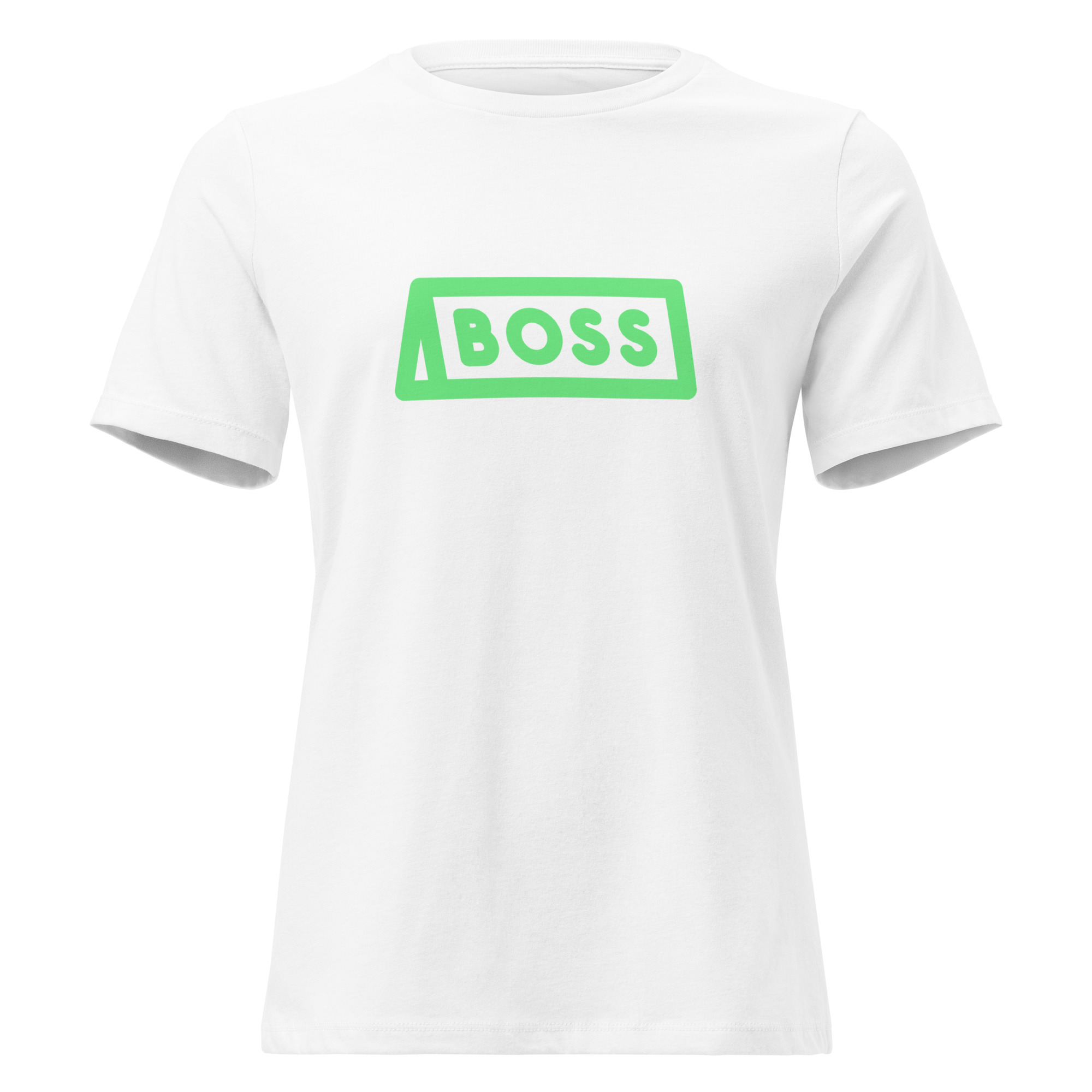 Women's Relaxed T-Shirt "BOSS" - Image 11