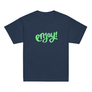 Alternative view of Youth classic tee "ENJOY!"